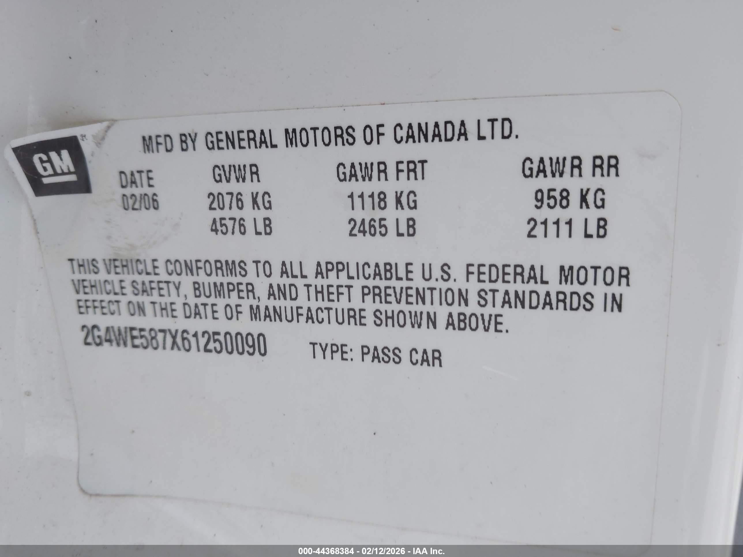 BUICK LACROSSE image 9
