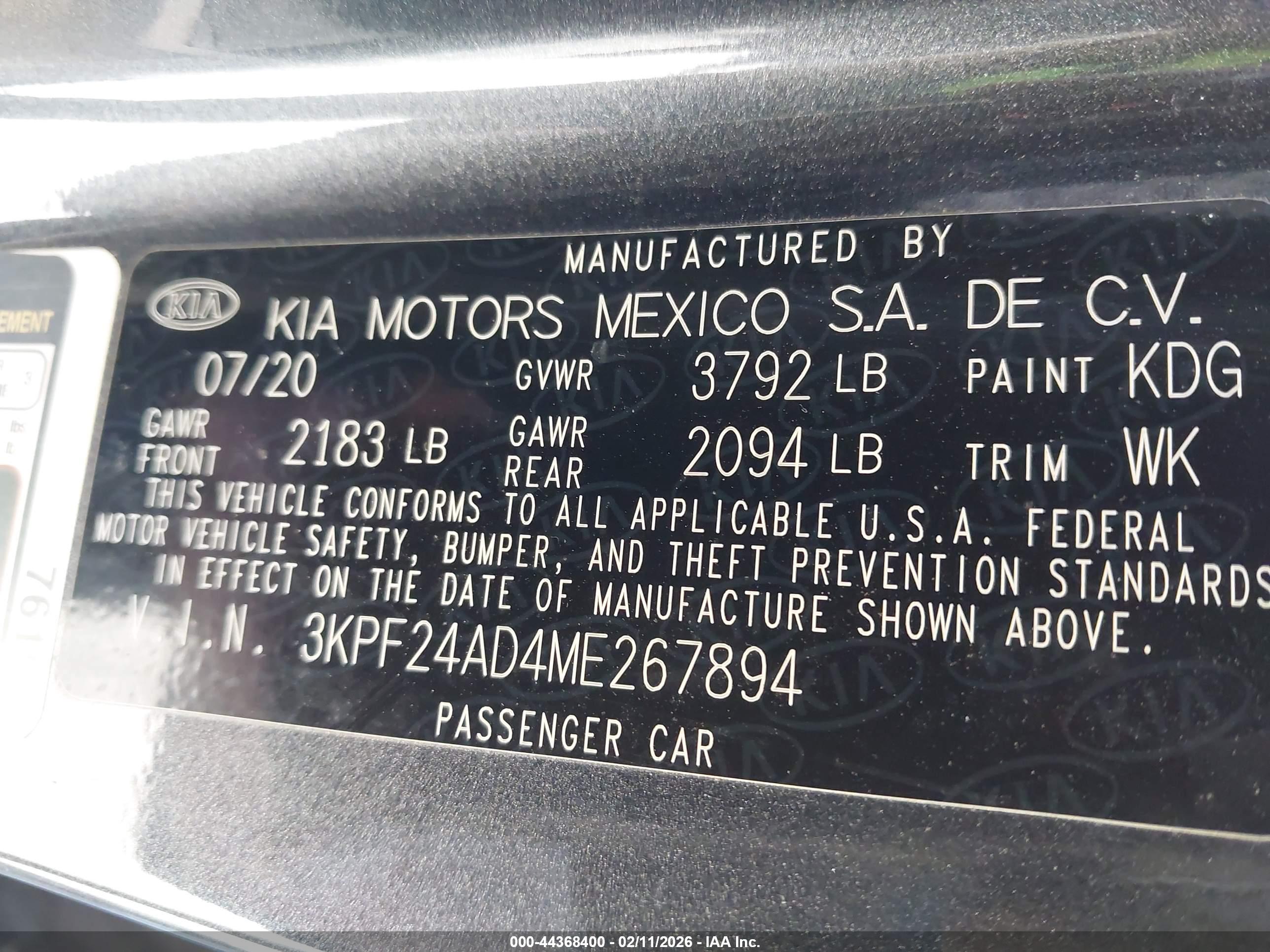 KIA FORTE image 9