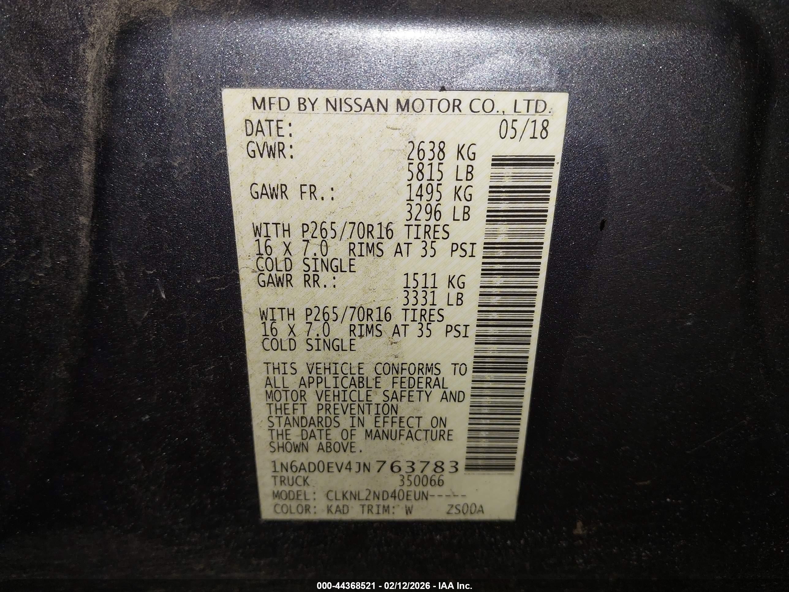 NISSAN FRONTIER image 9