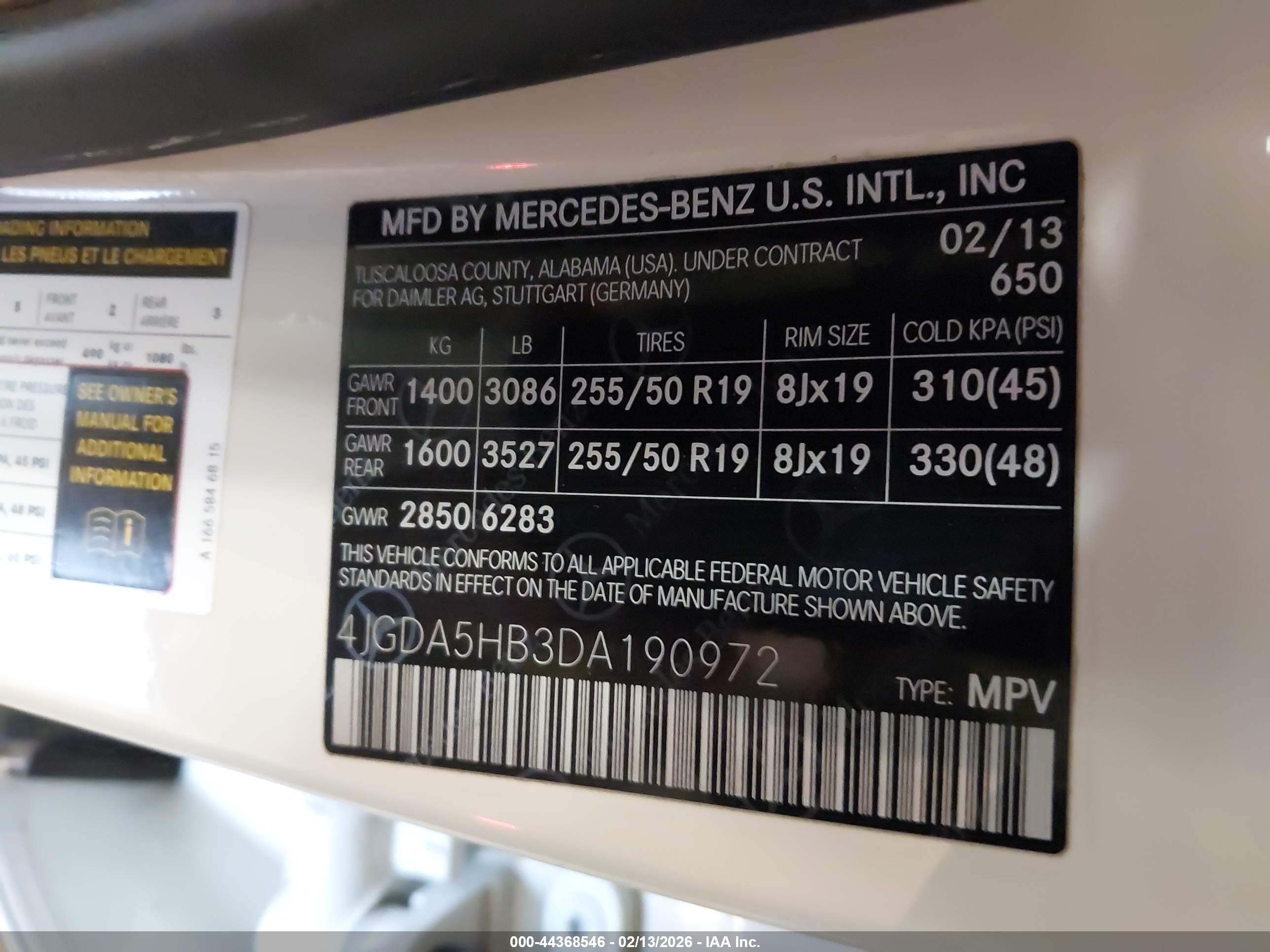 MERCEDES-BENZ ML image 9