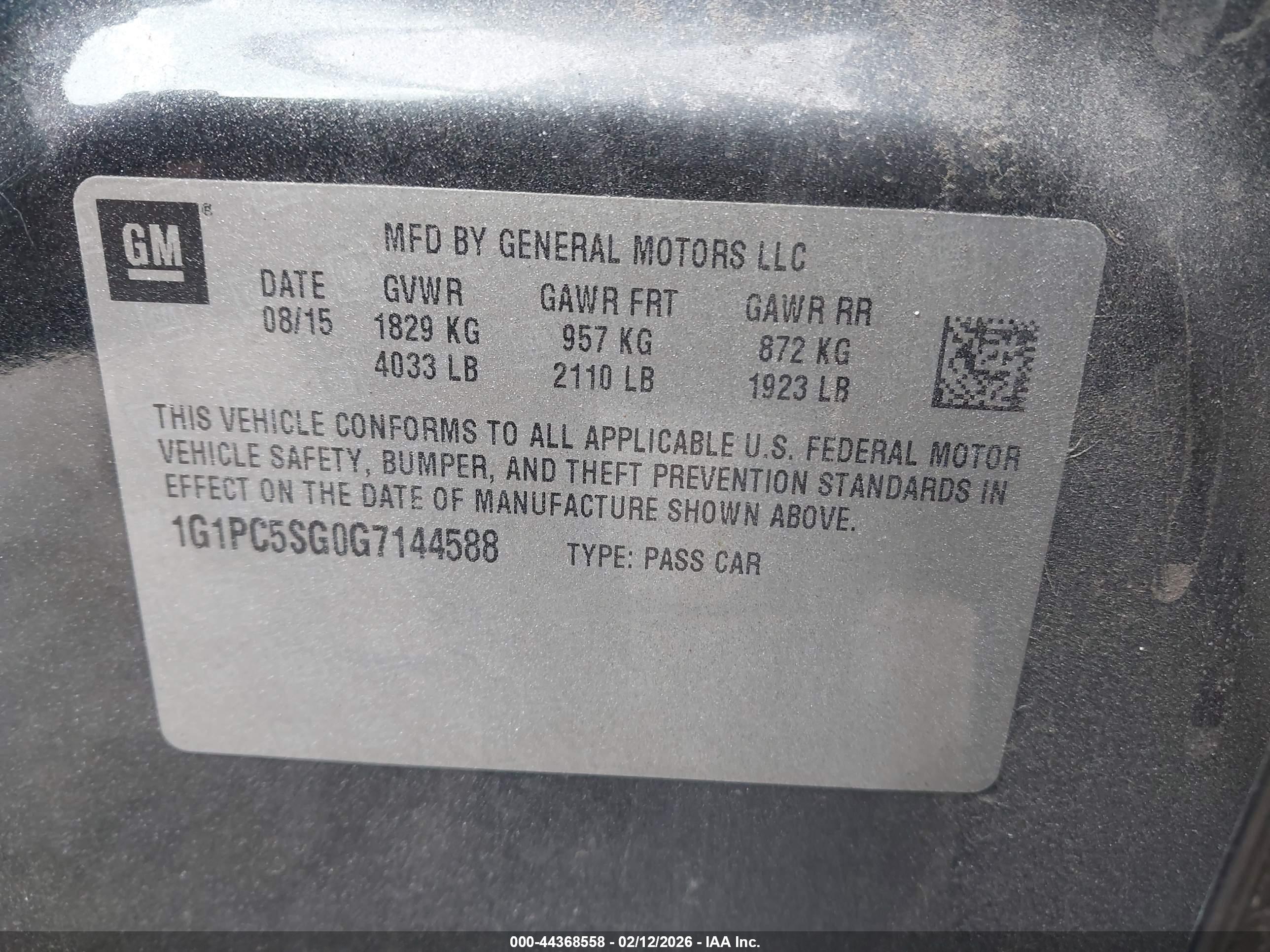 CHEVROLET CRUZE image 9
