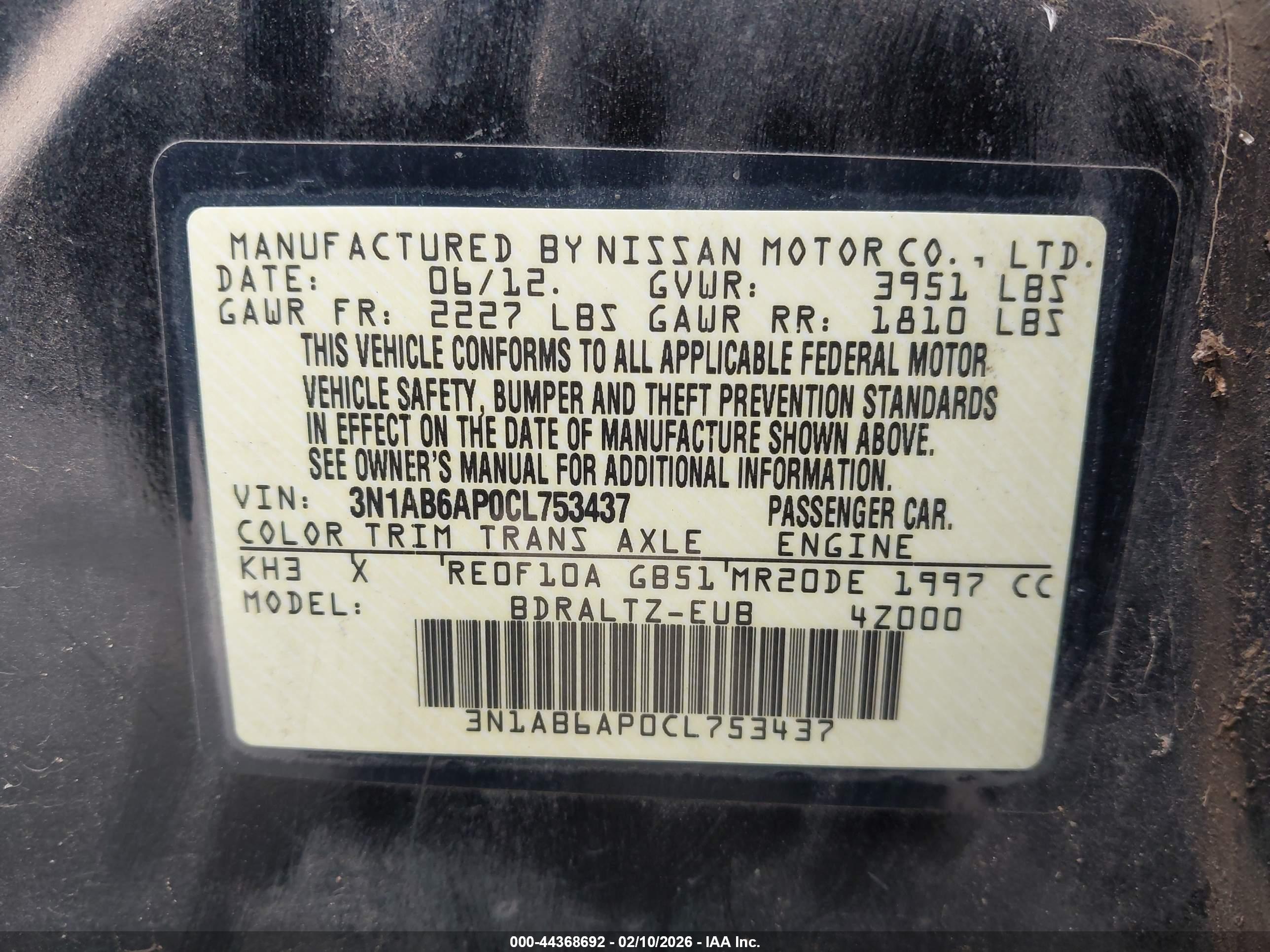 NISSAN SENTRA image 9