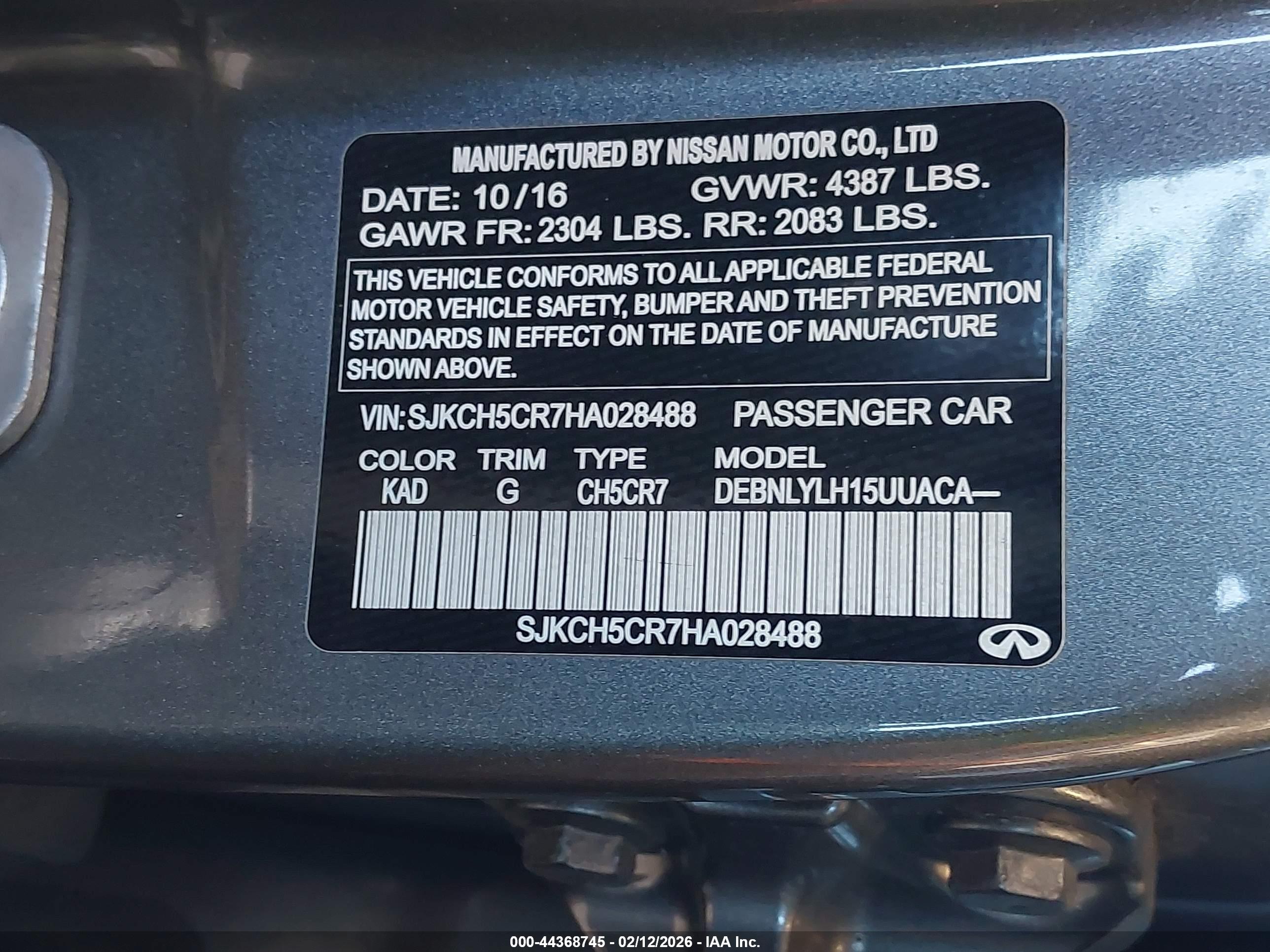 INFINITI QX30 image 9