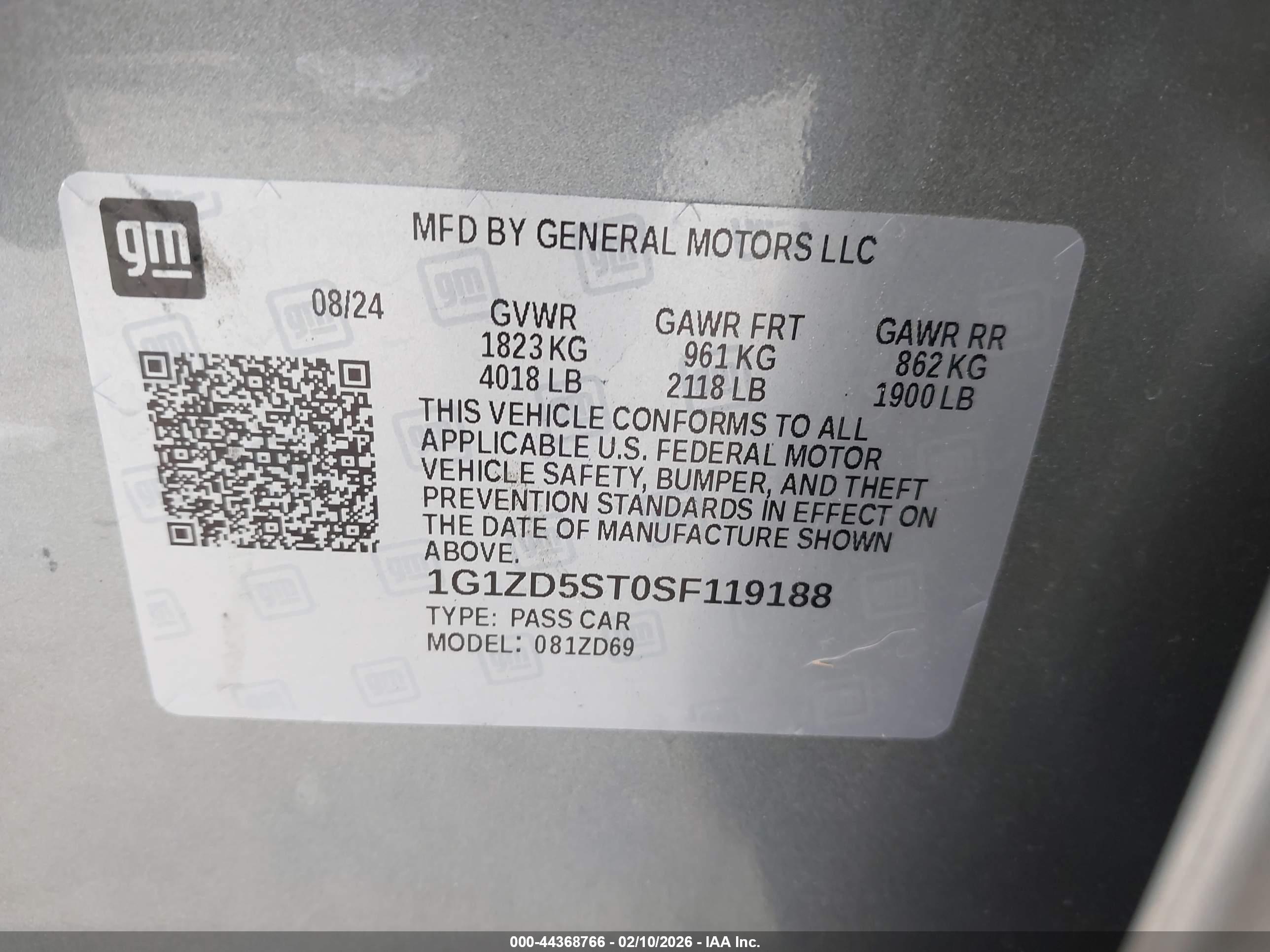 CHEVROLET MALIBU image 9