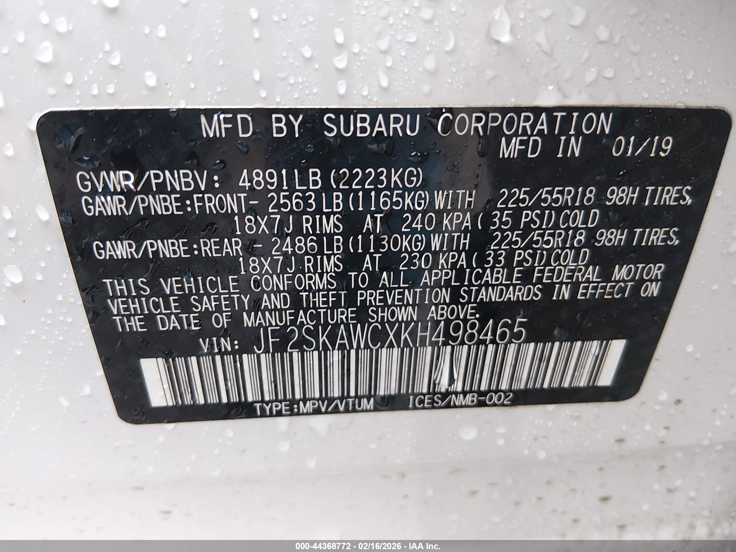 SUBARU FORESTER image 9