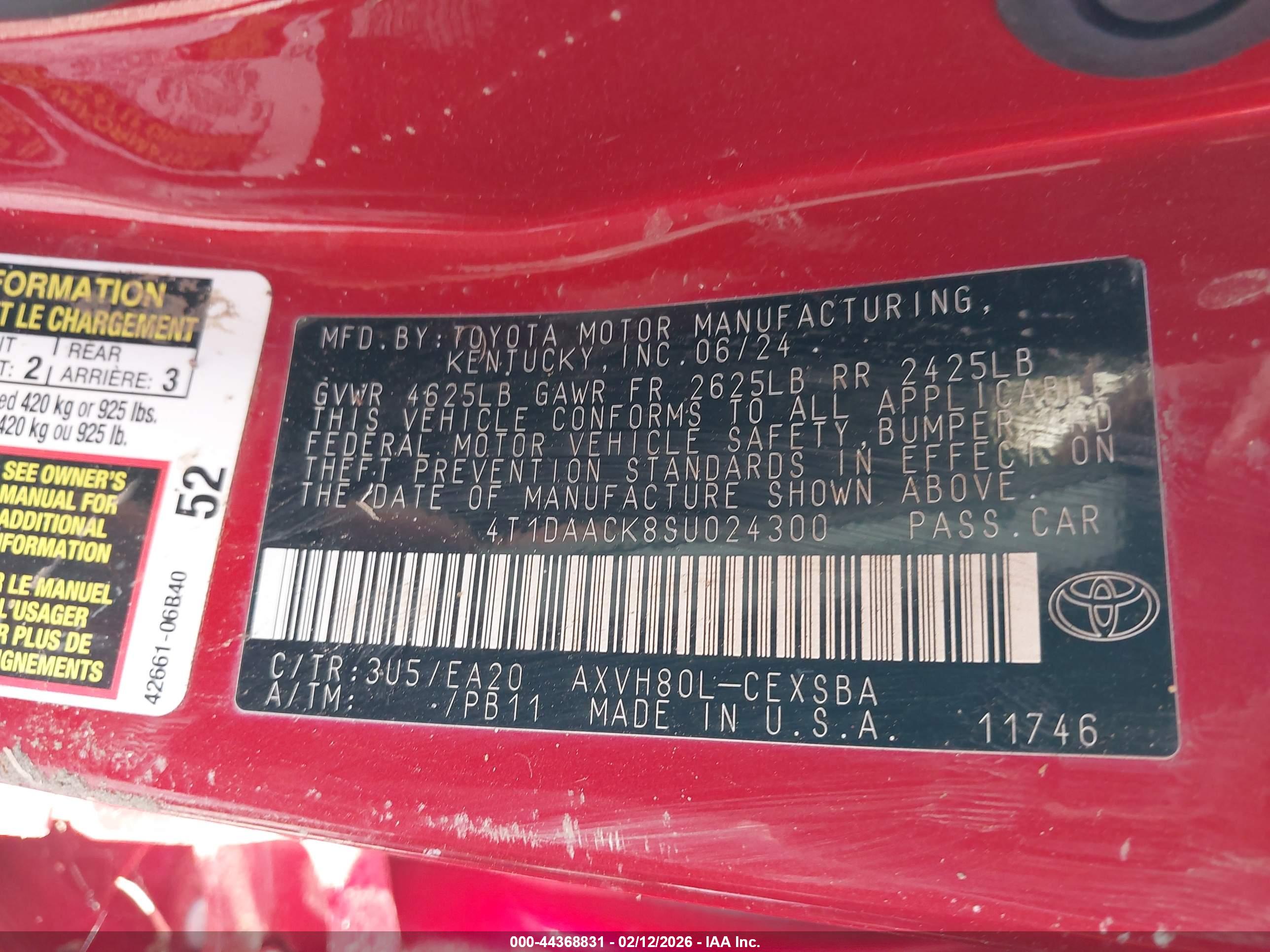 TOYOTA CAMRY image 9
