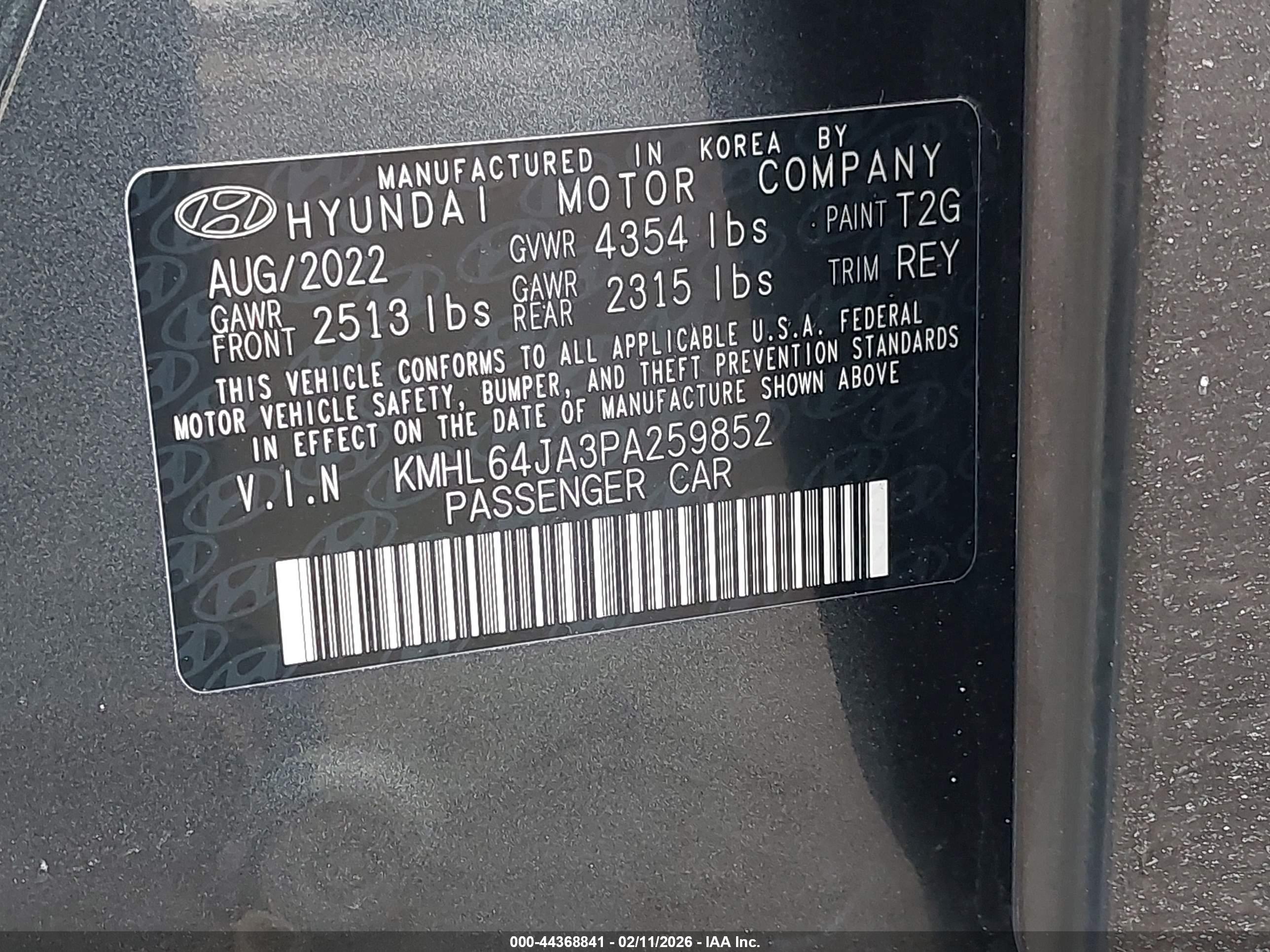 HYUNDAI SONATA image 9