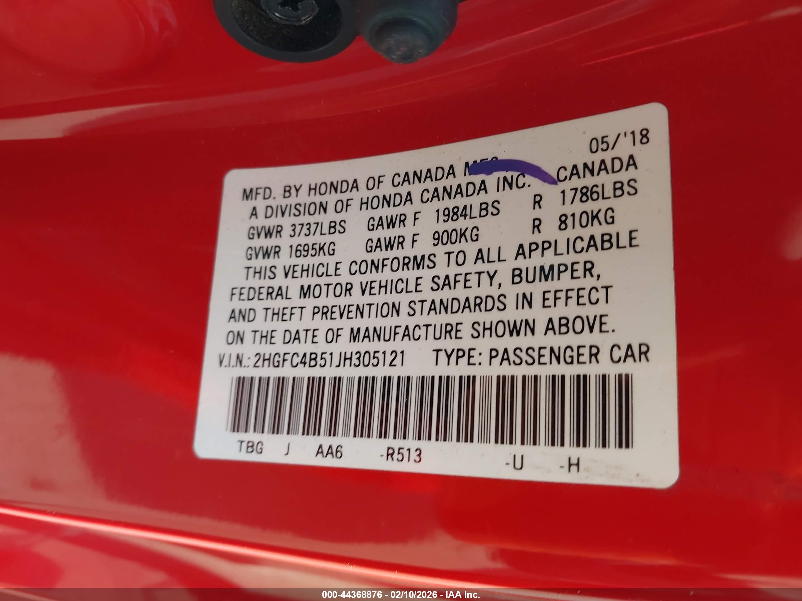 HONDA CIVIC image 9