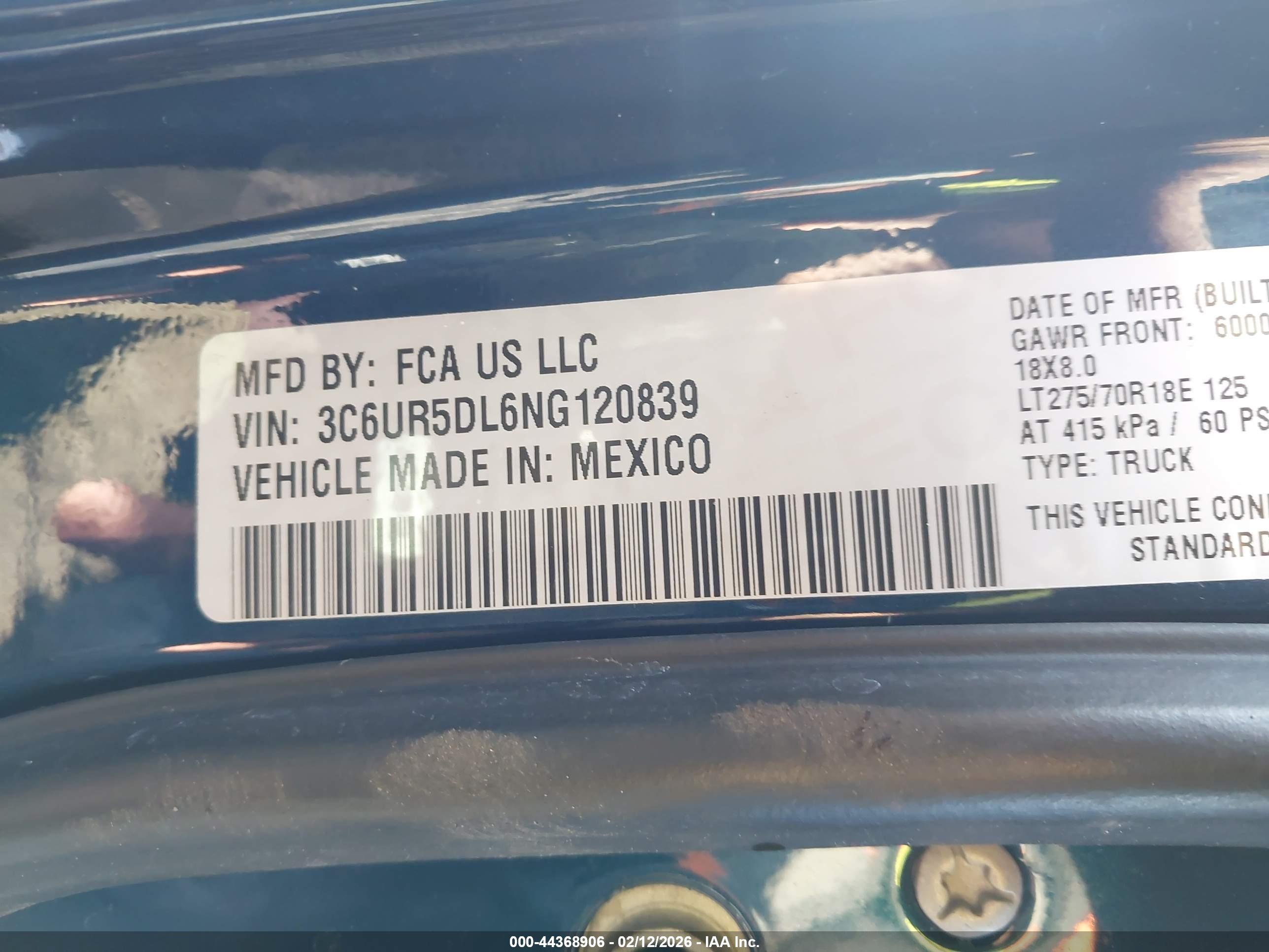 RAM 2500 image 9