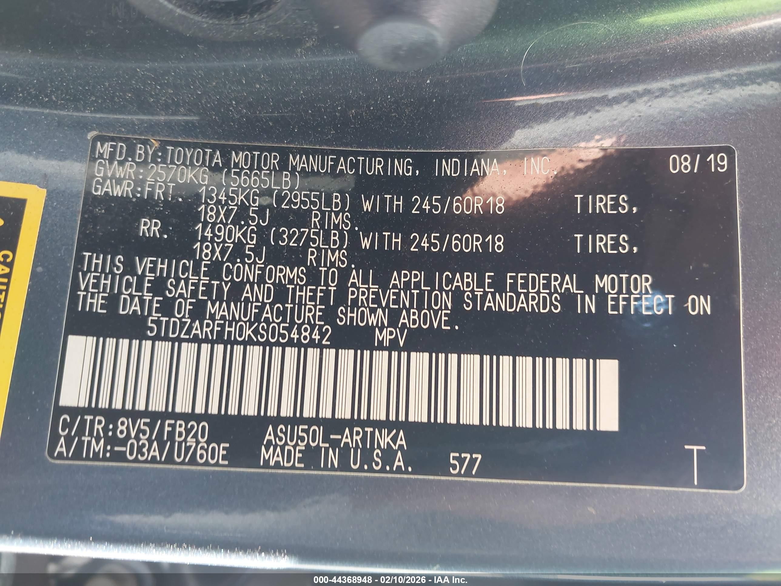 TOYOTA HIGHLANDER image 9