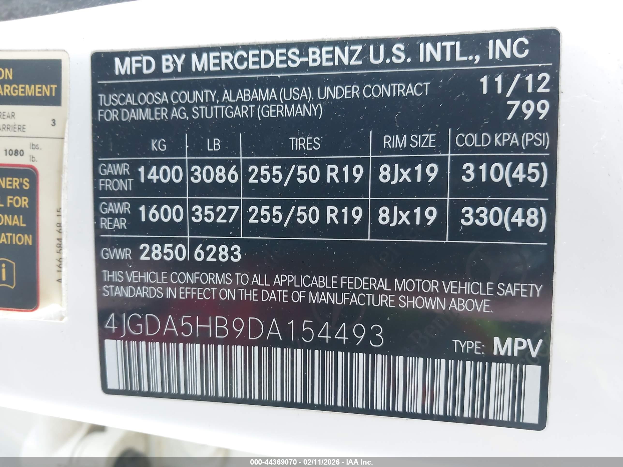 MERCEDES-BENZ ML image 9