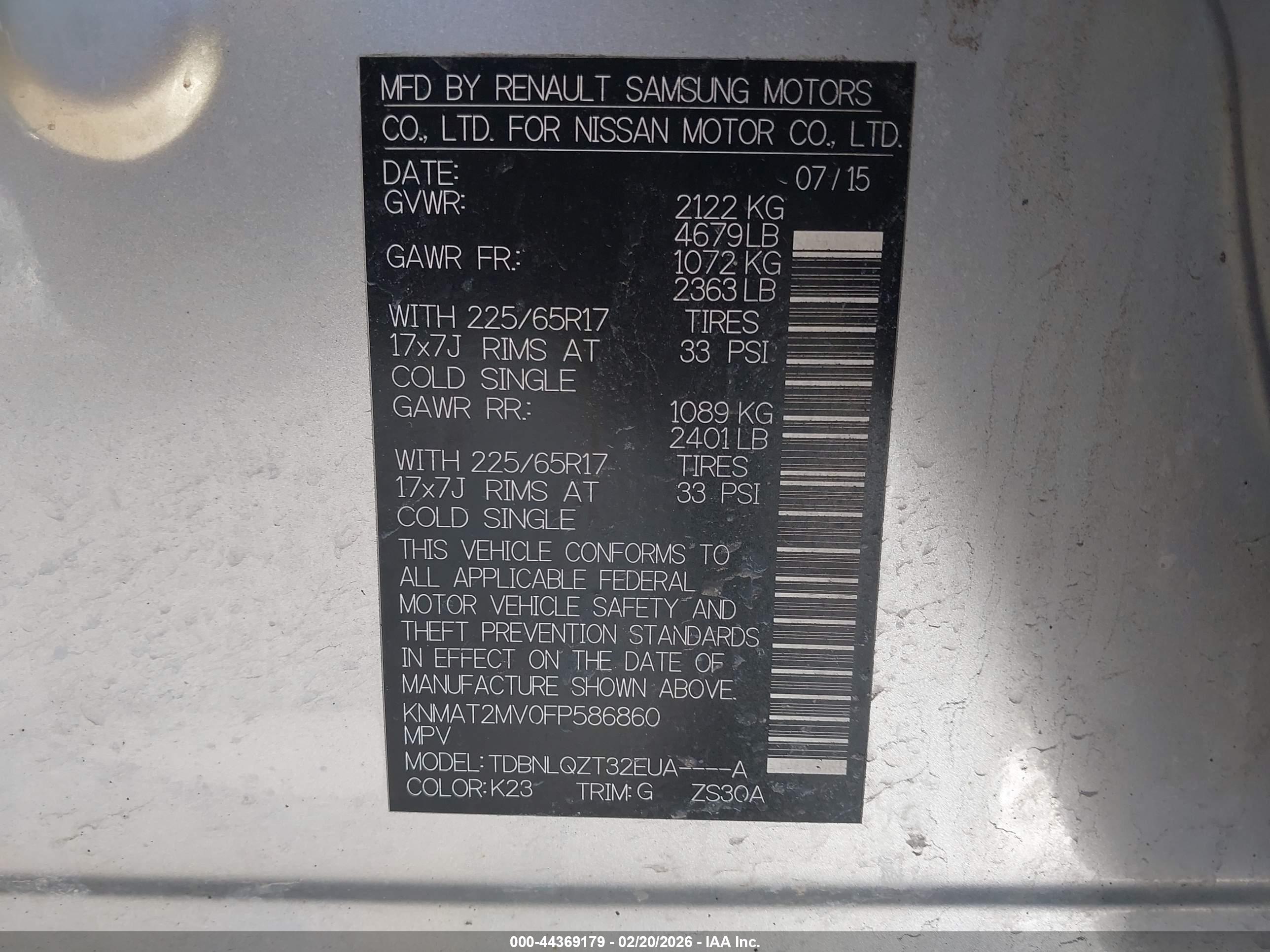 NISSAN ROGUE image 9