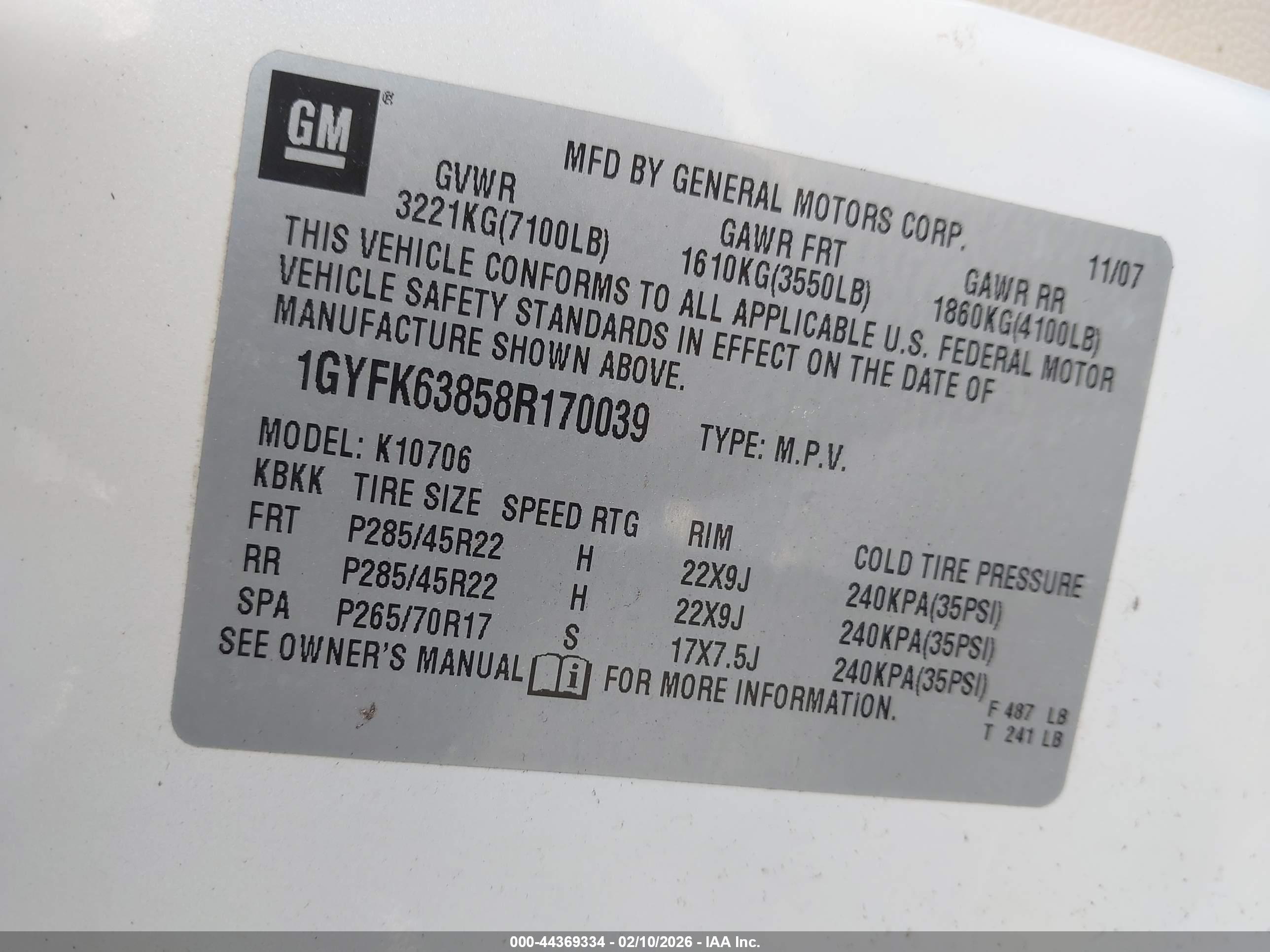 CADILLAC ESCALADE image 9