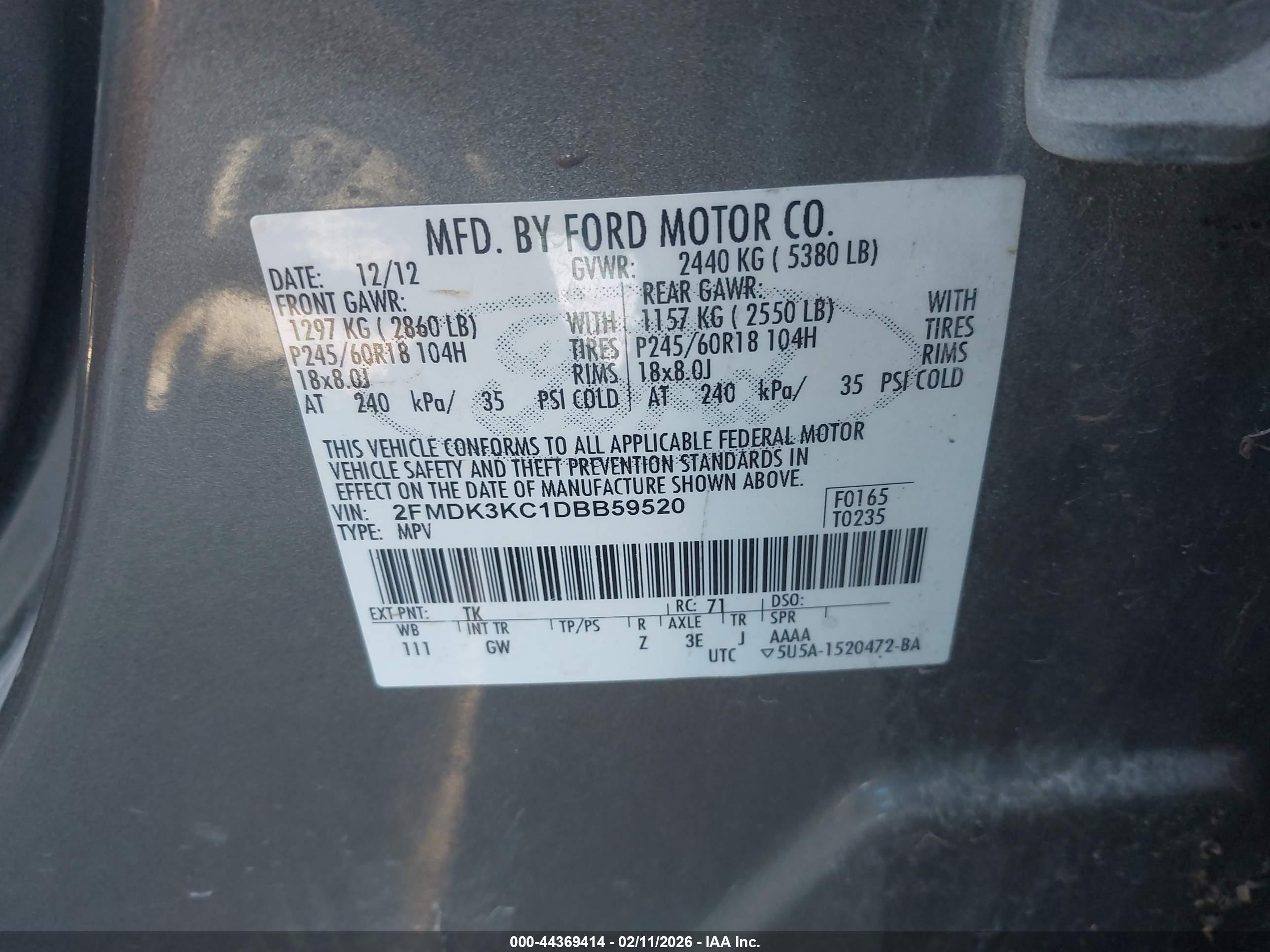 FORD EDGE image 9
