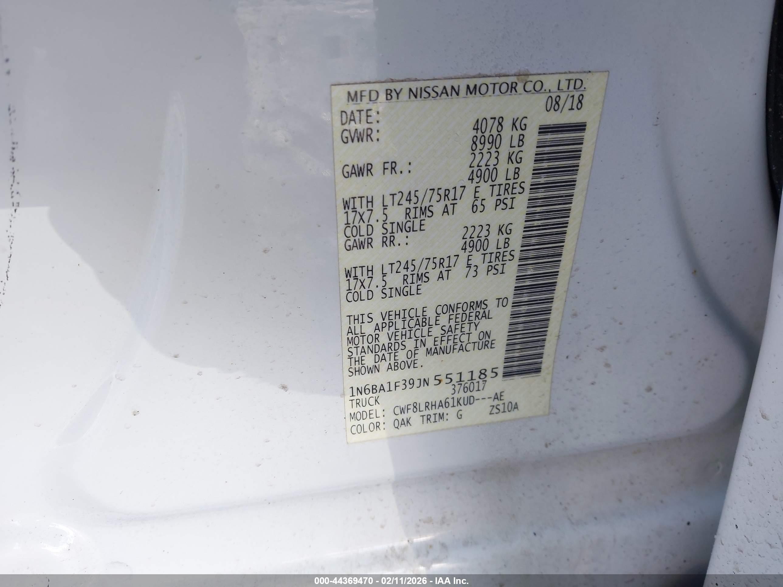 NISSAN TITAN image 9