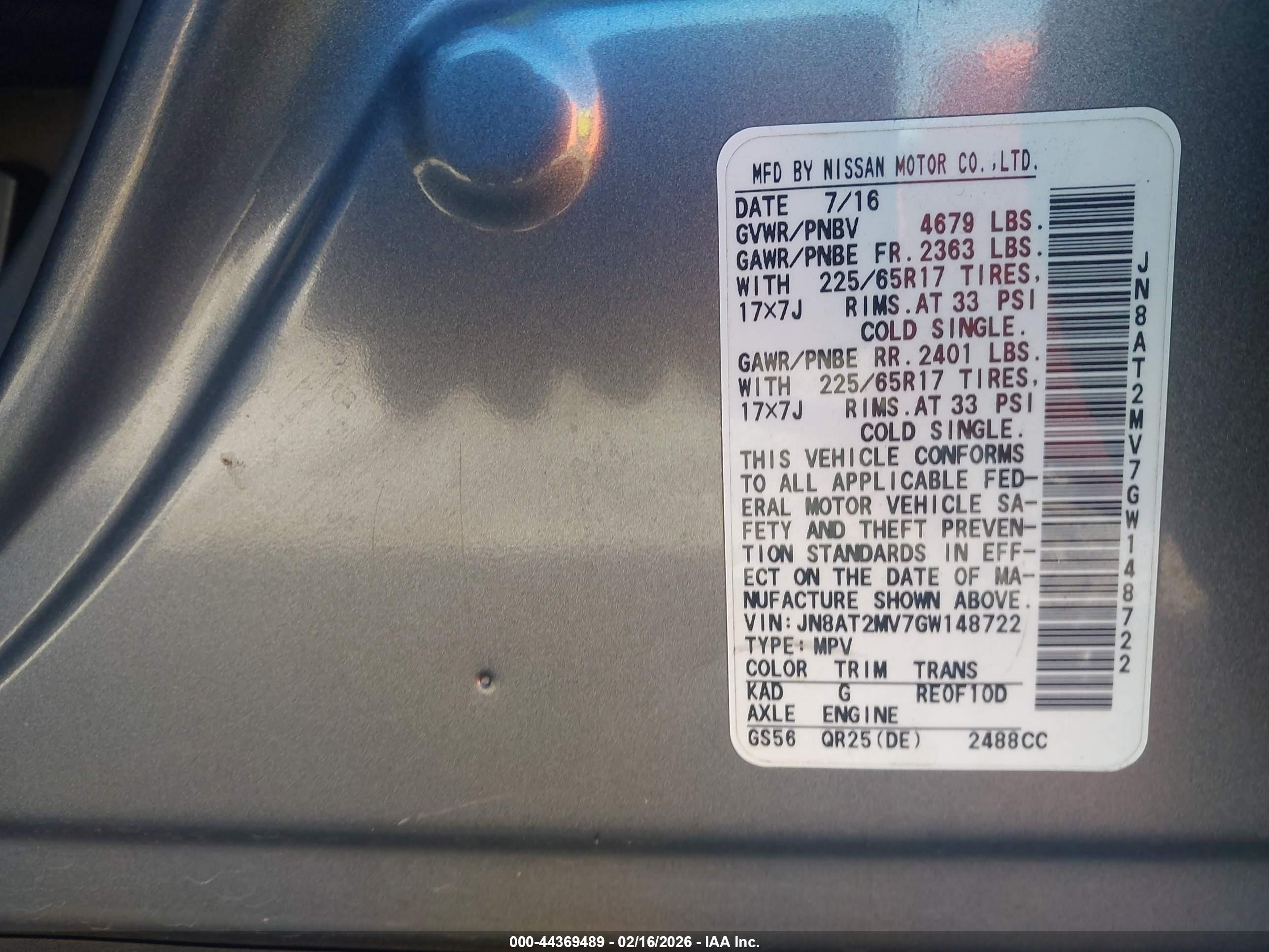 NISSAN ROGUE image 9