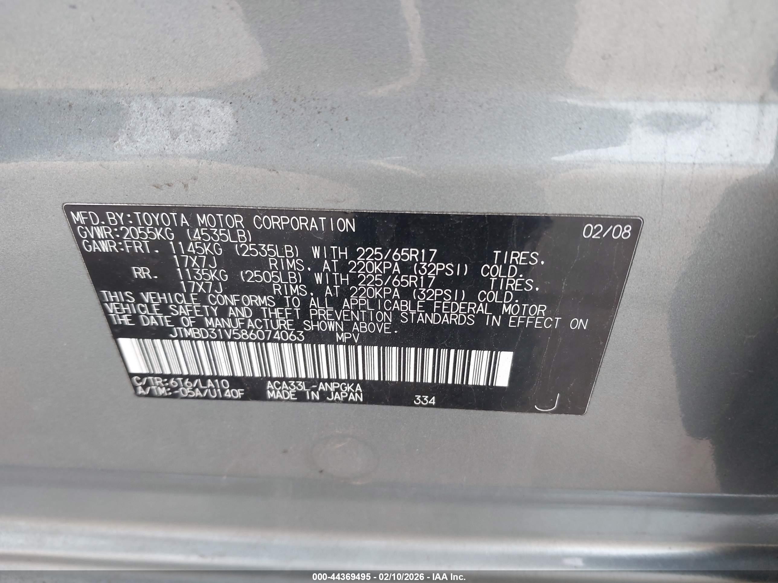 TOYOTA RAV4 image 9