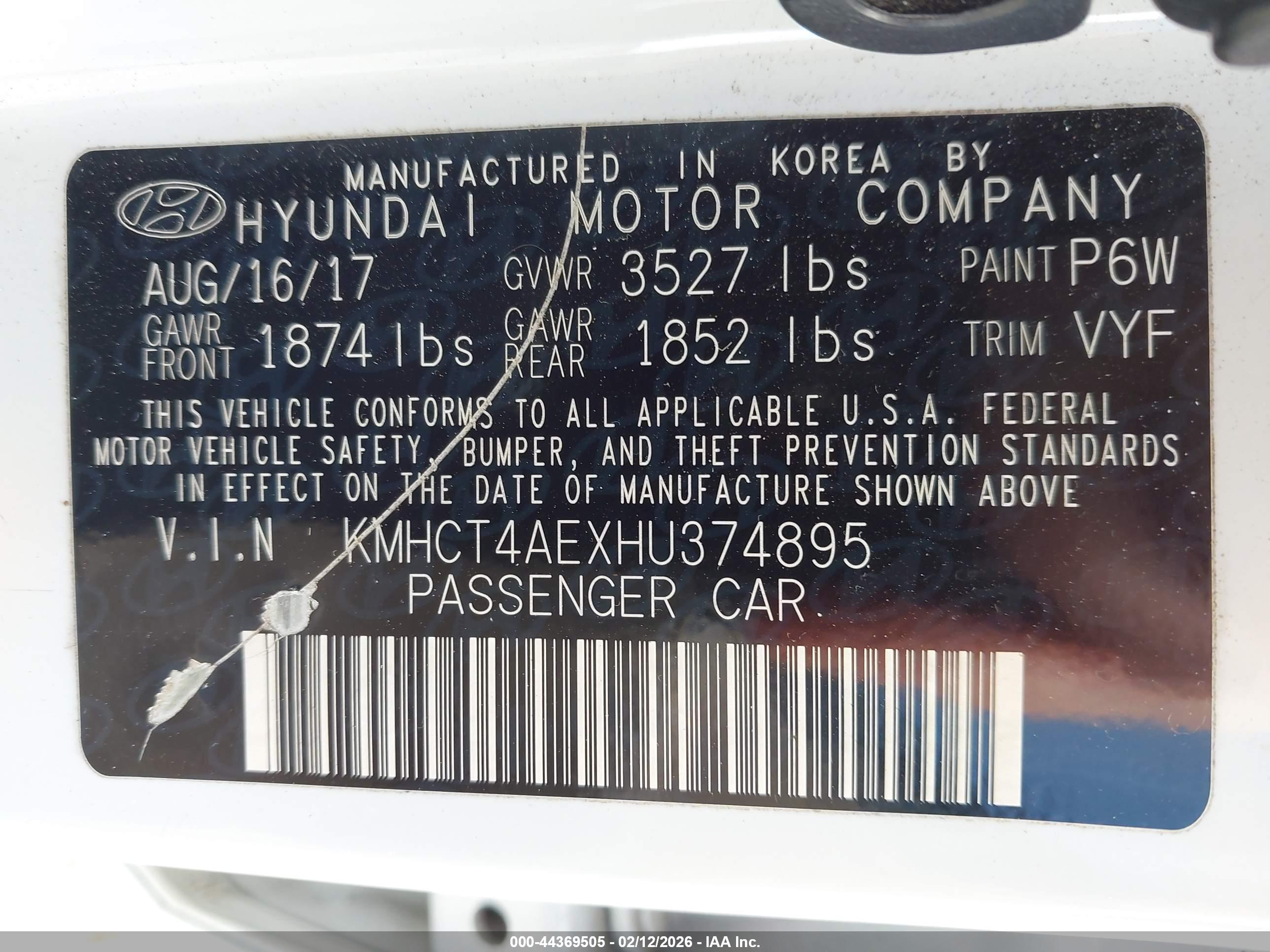 HYUNDAI ACCENT image 9