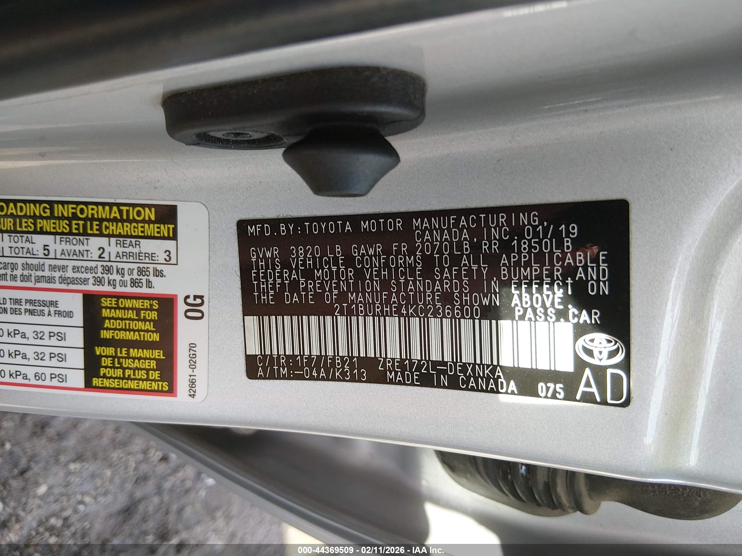 TOYOTA COROLLA image 9
