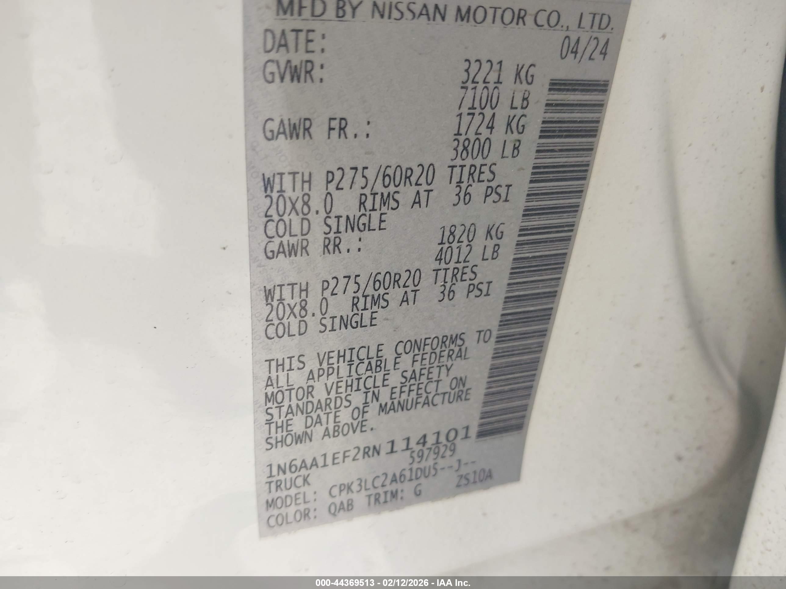NISSAN TITAN image 9