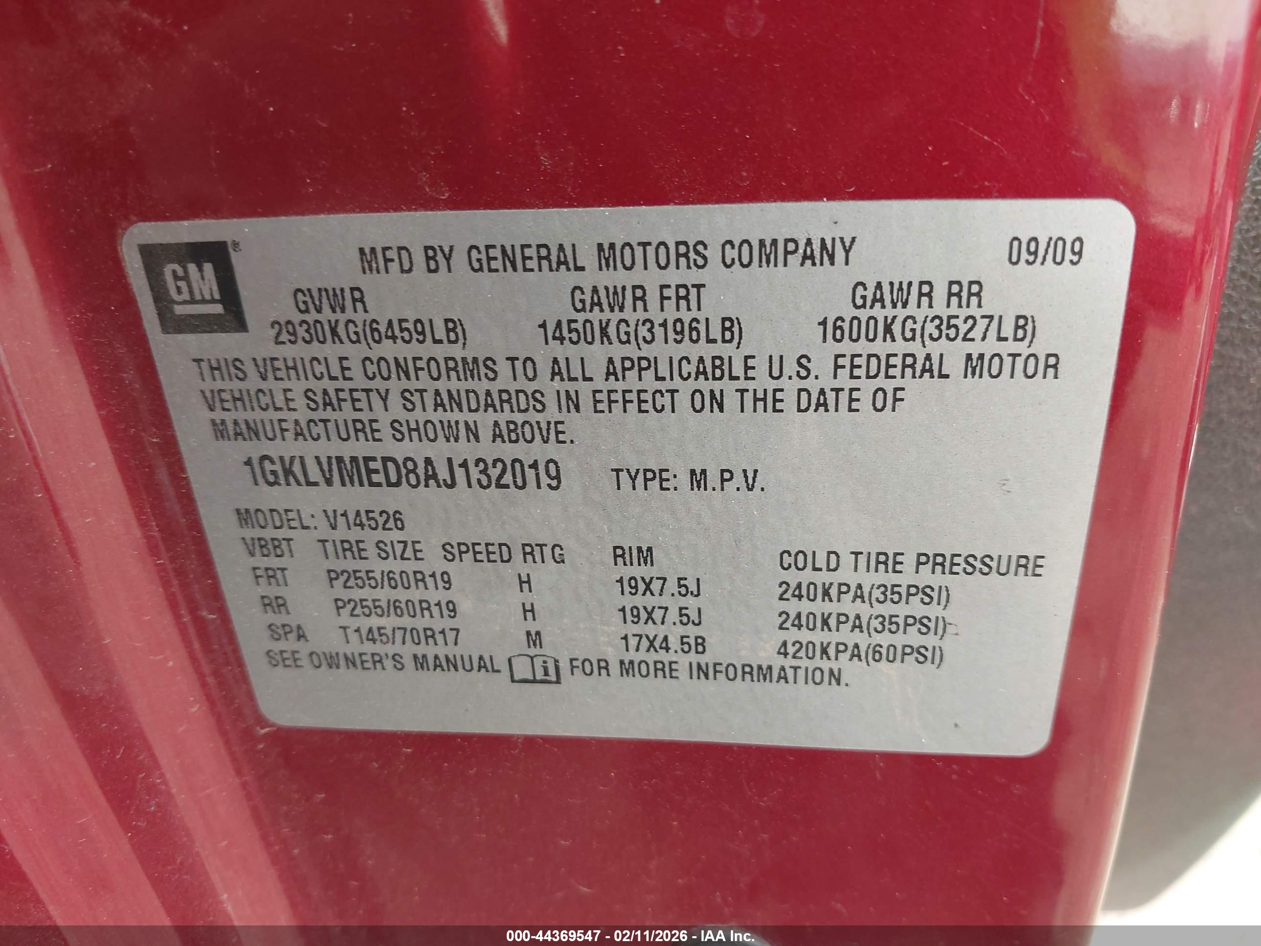 GMC ACADIA image 9