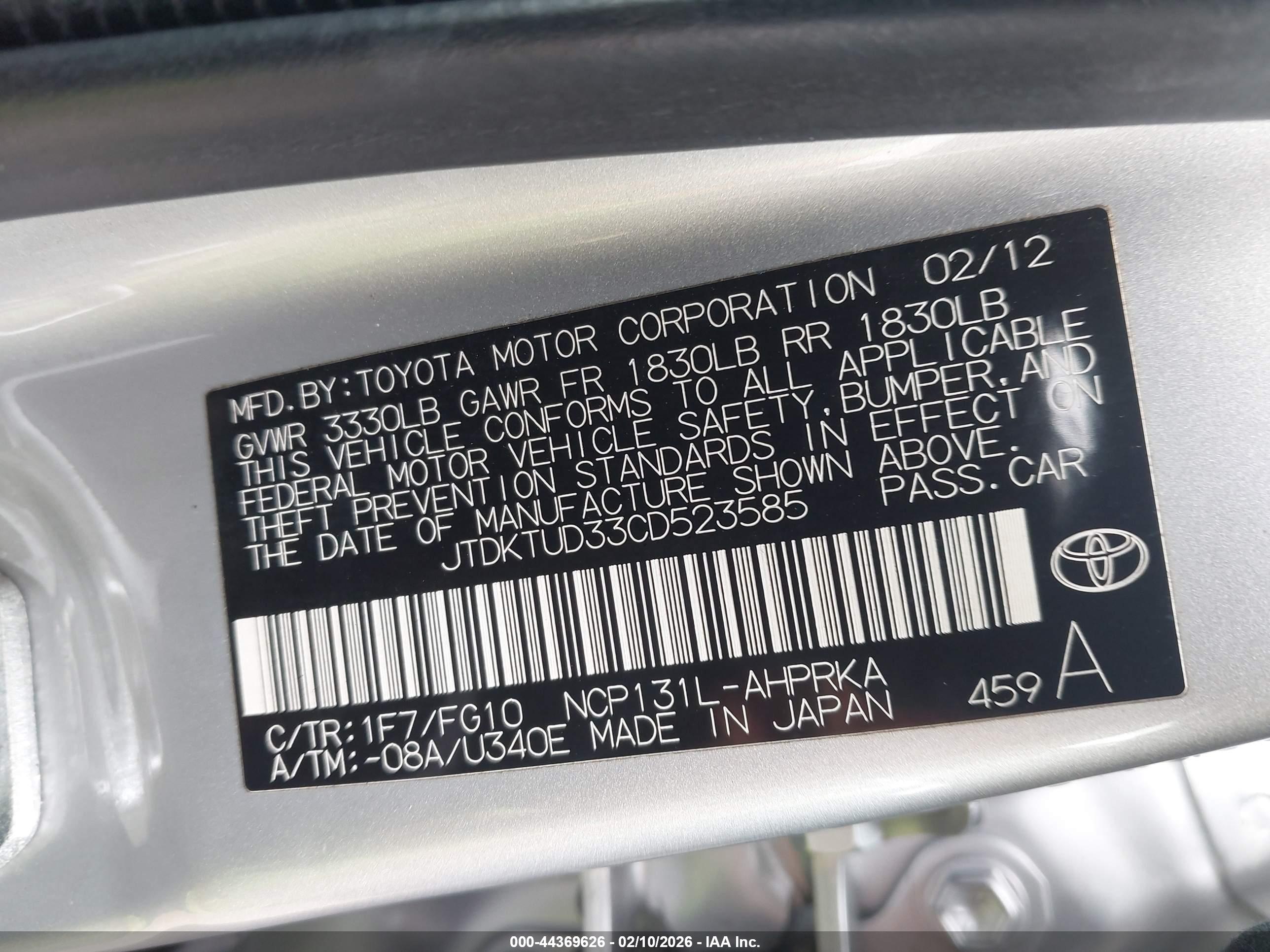 TOYOTA YARIS image 9