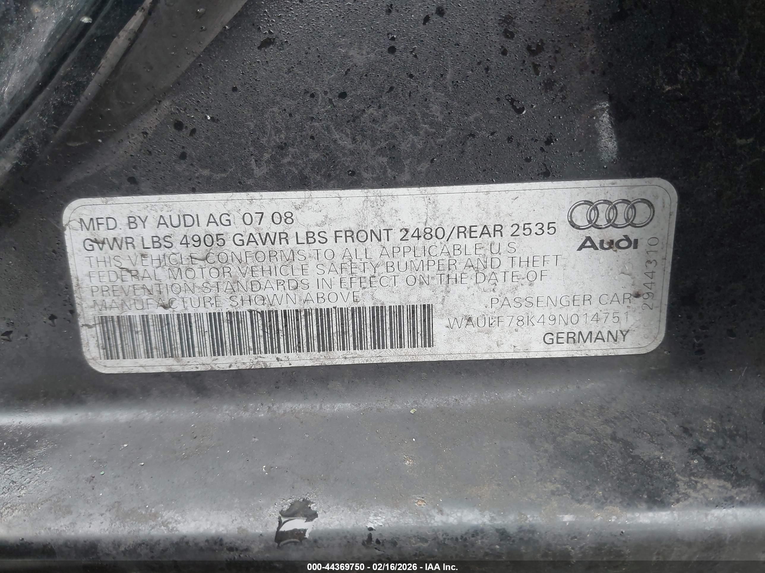 AUDI A4 image 9