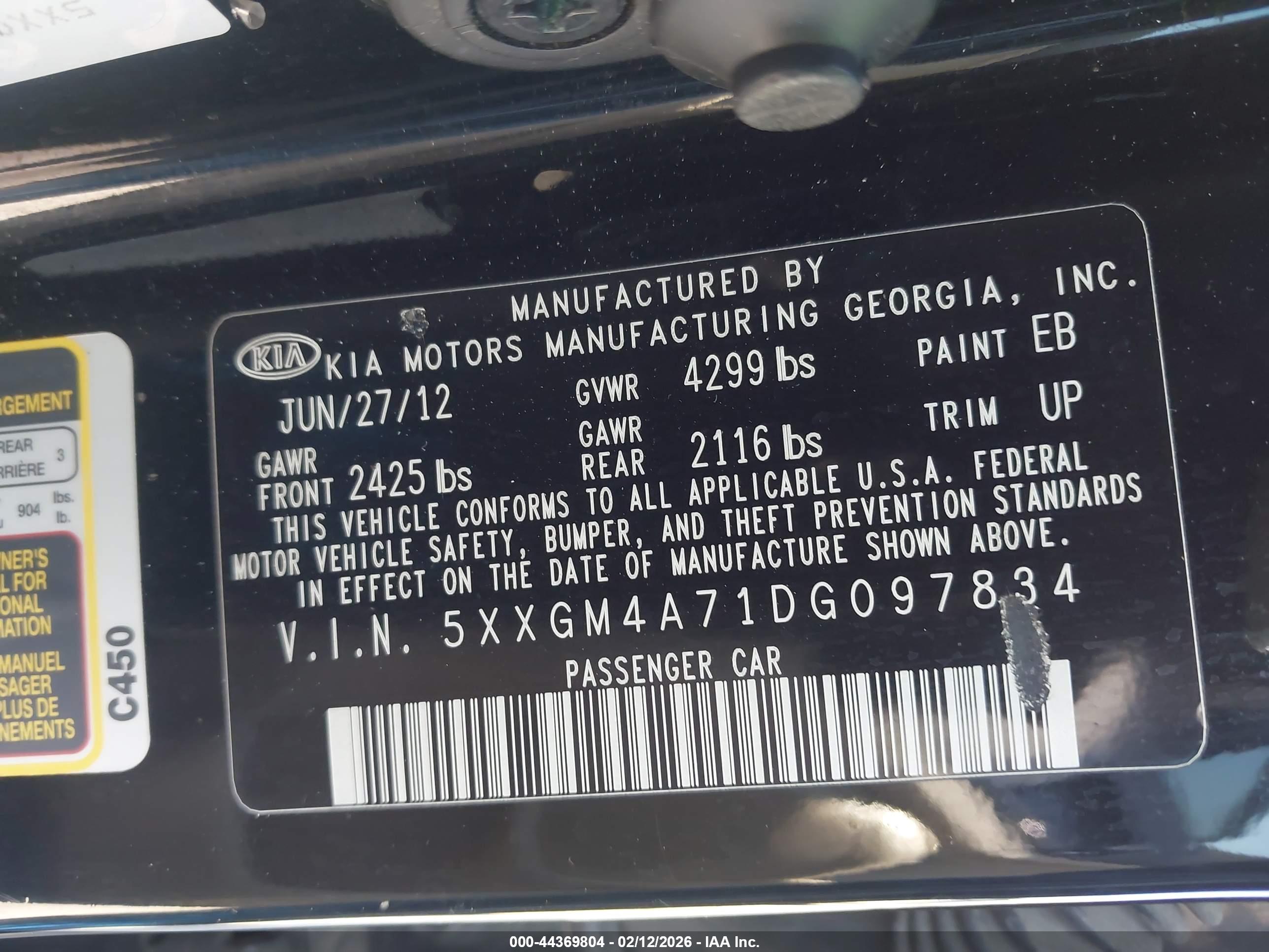 KIA OPTIMA image 9