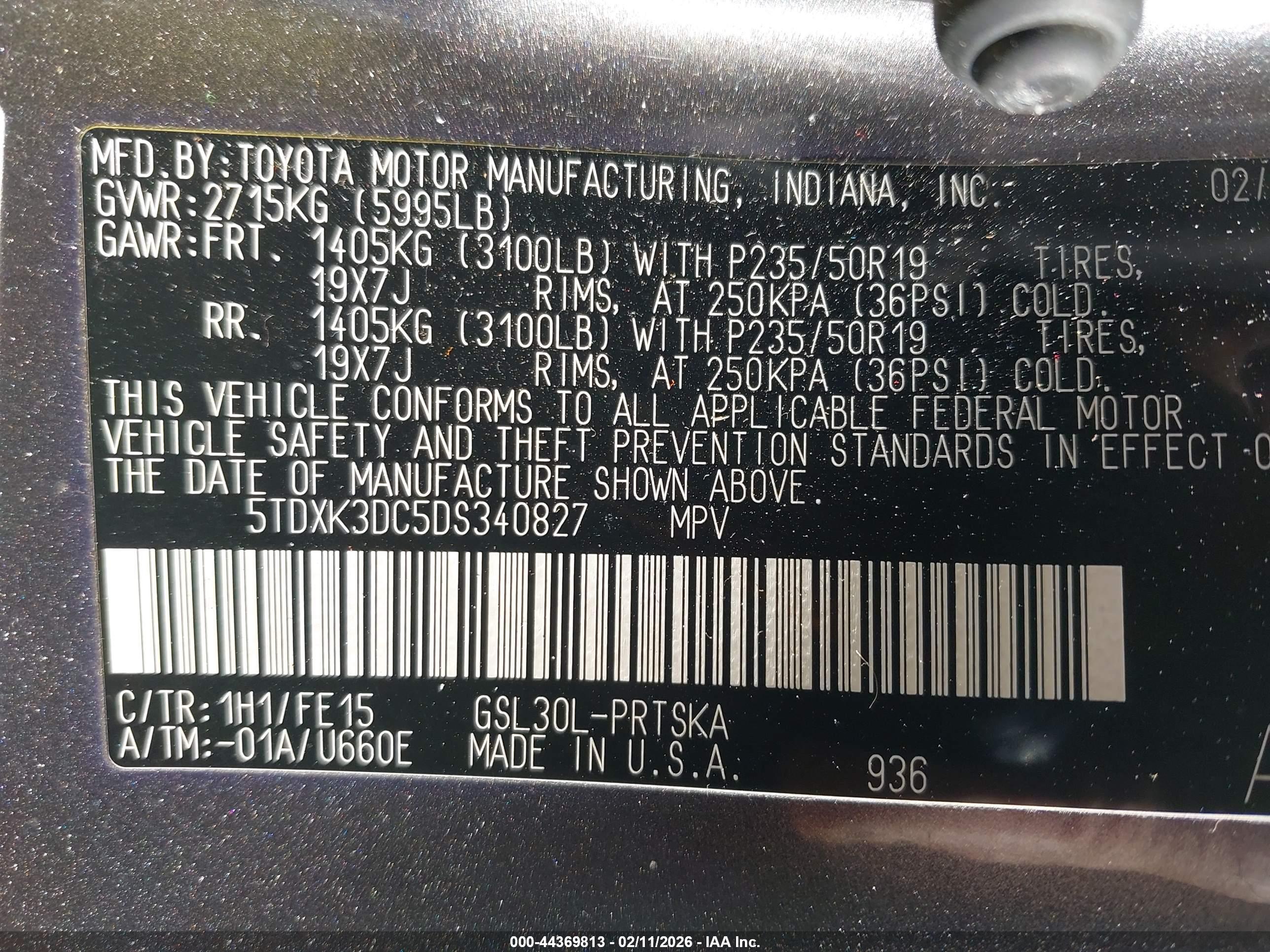 TOYOTA SIENNA image 9