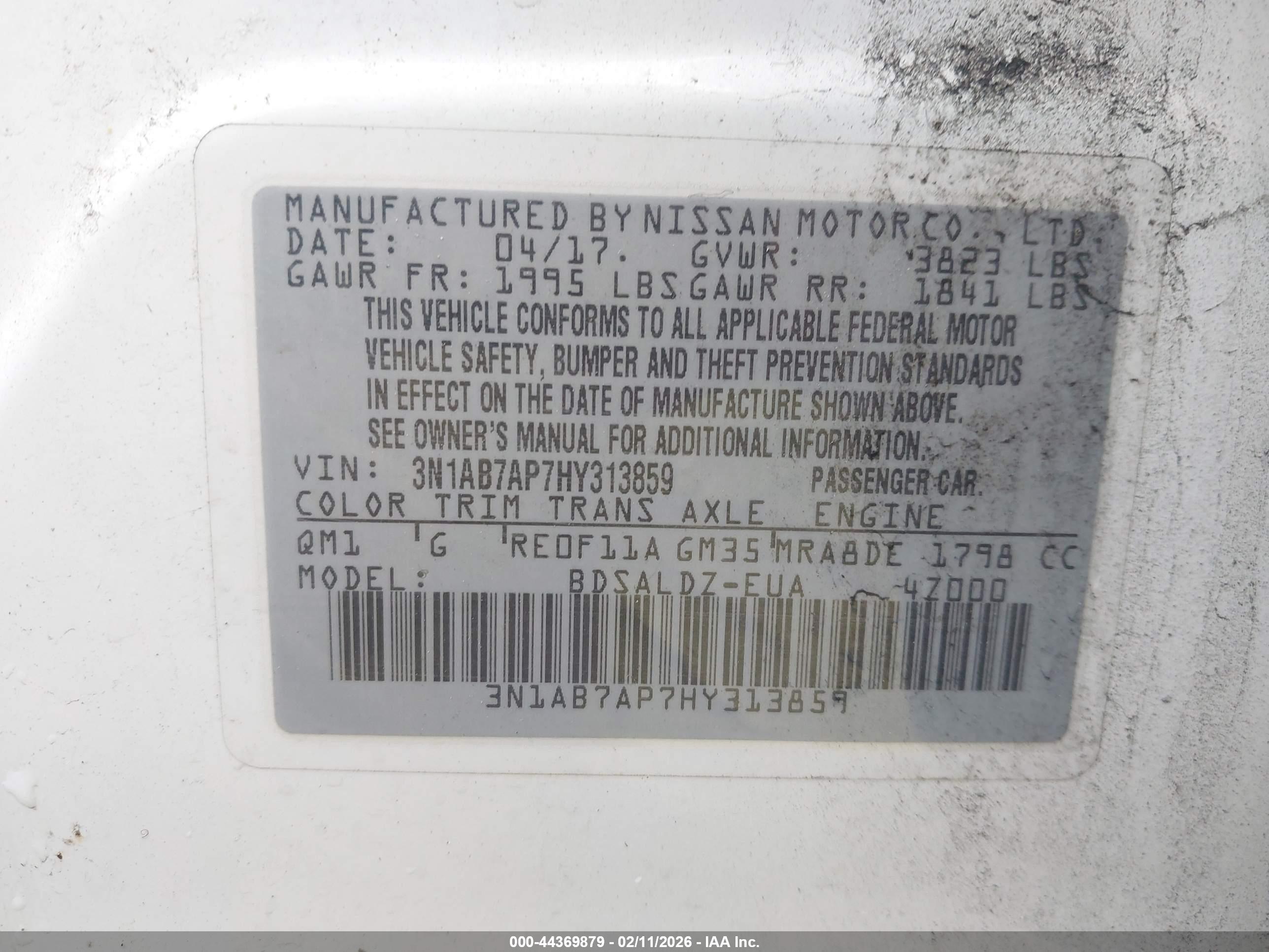 NISSAN SENTRA image 9