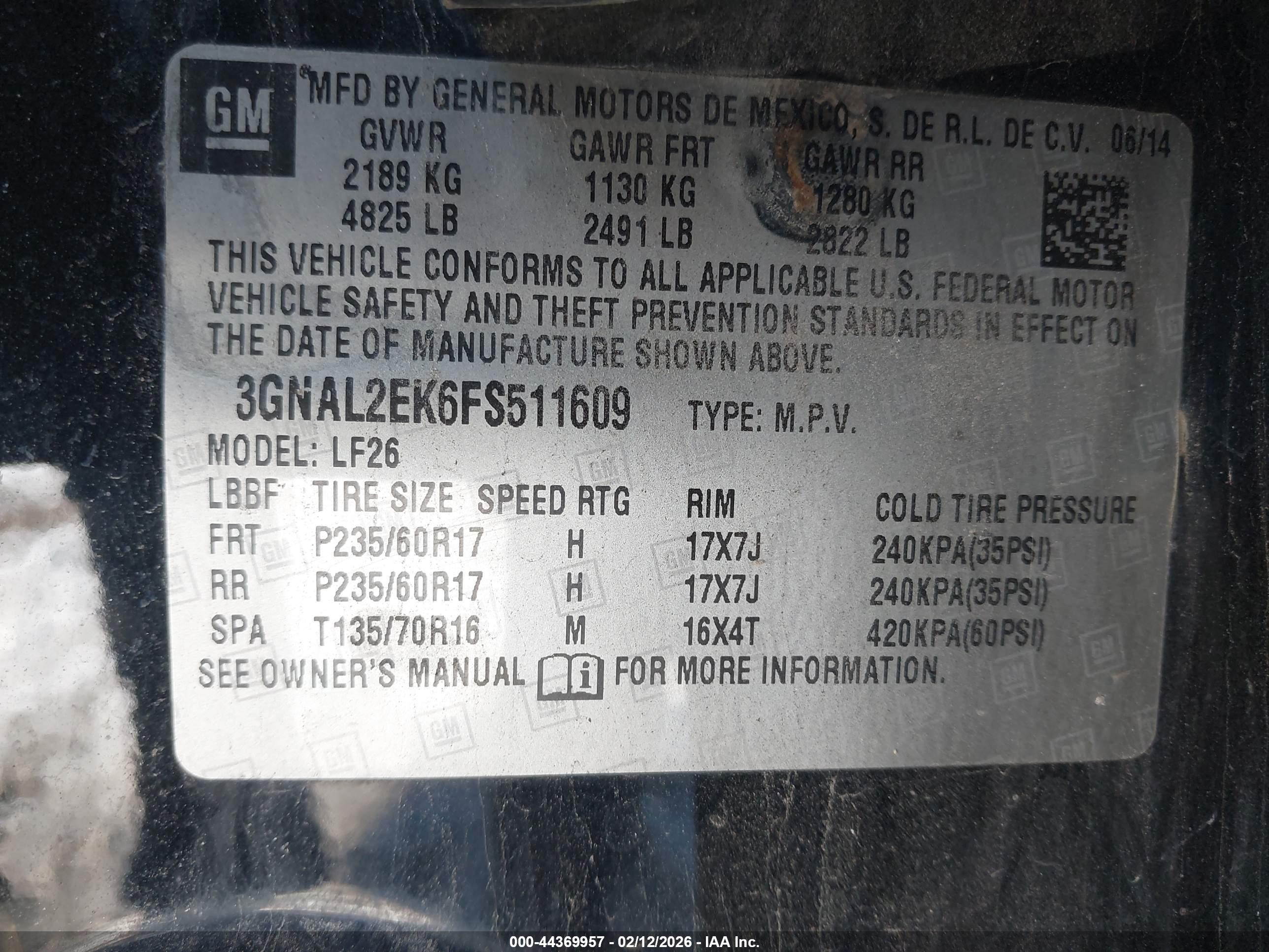 CHEVROLET CAPTIVA image 9