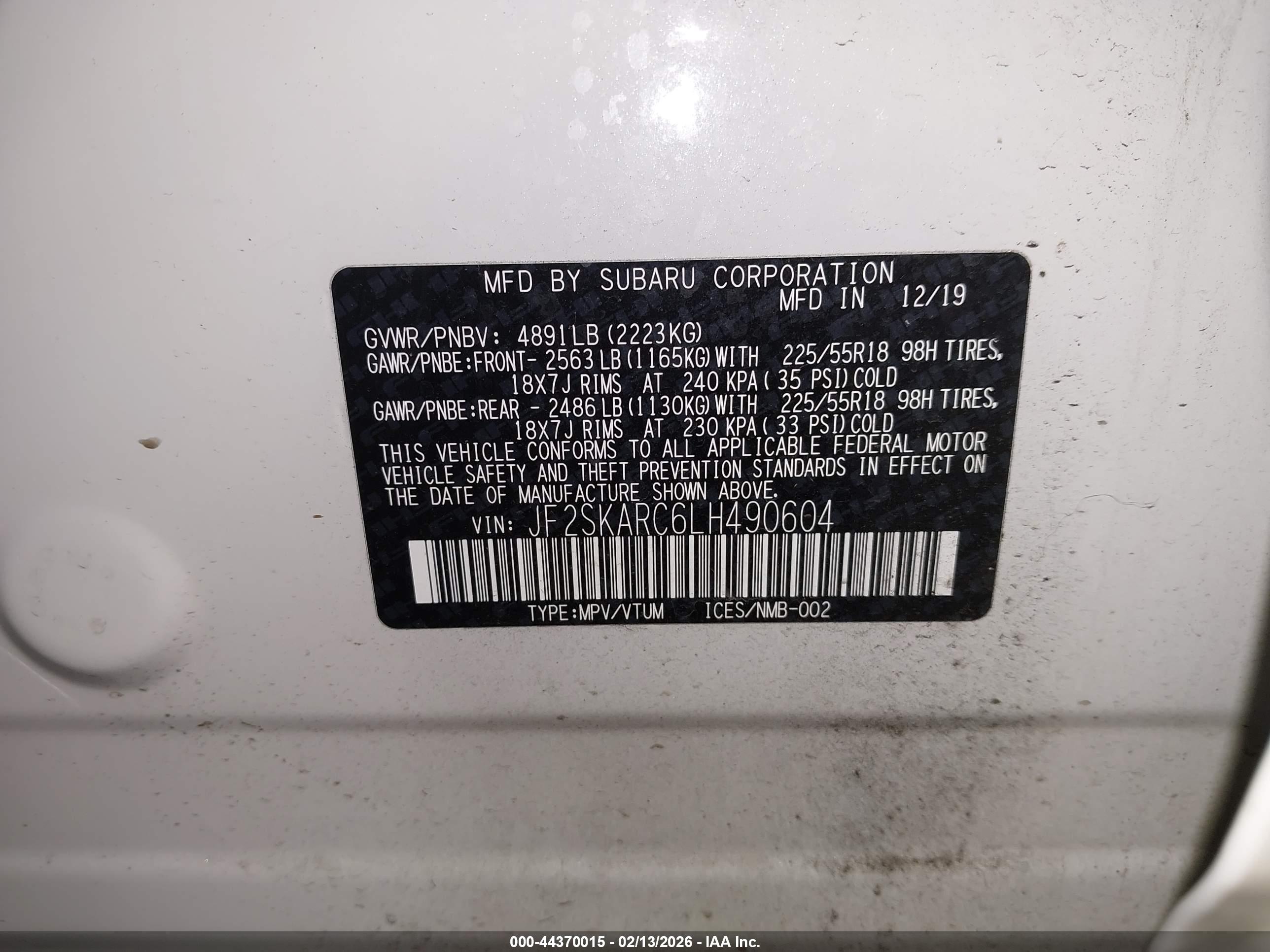 SUBARU FORESTER image 9