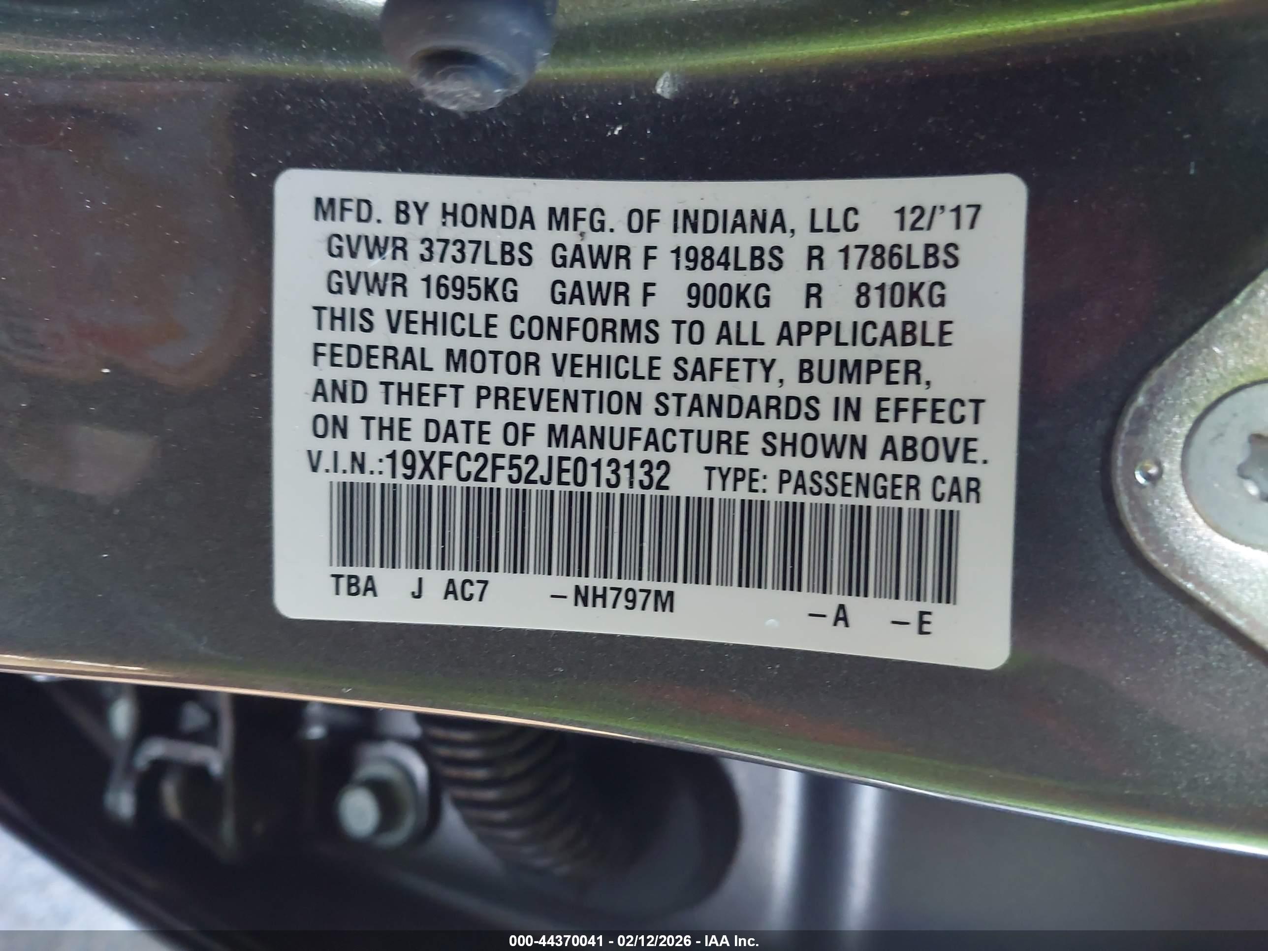 HONDA CIVIC image 9