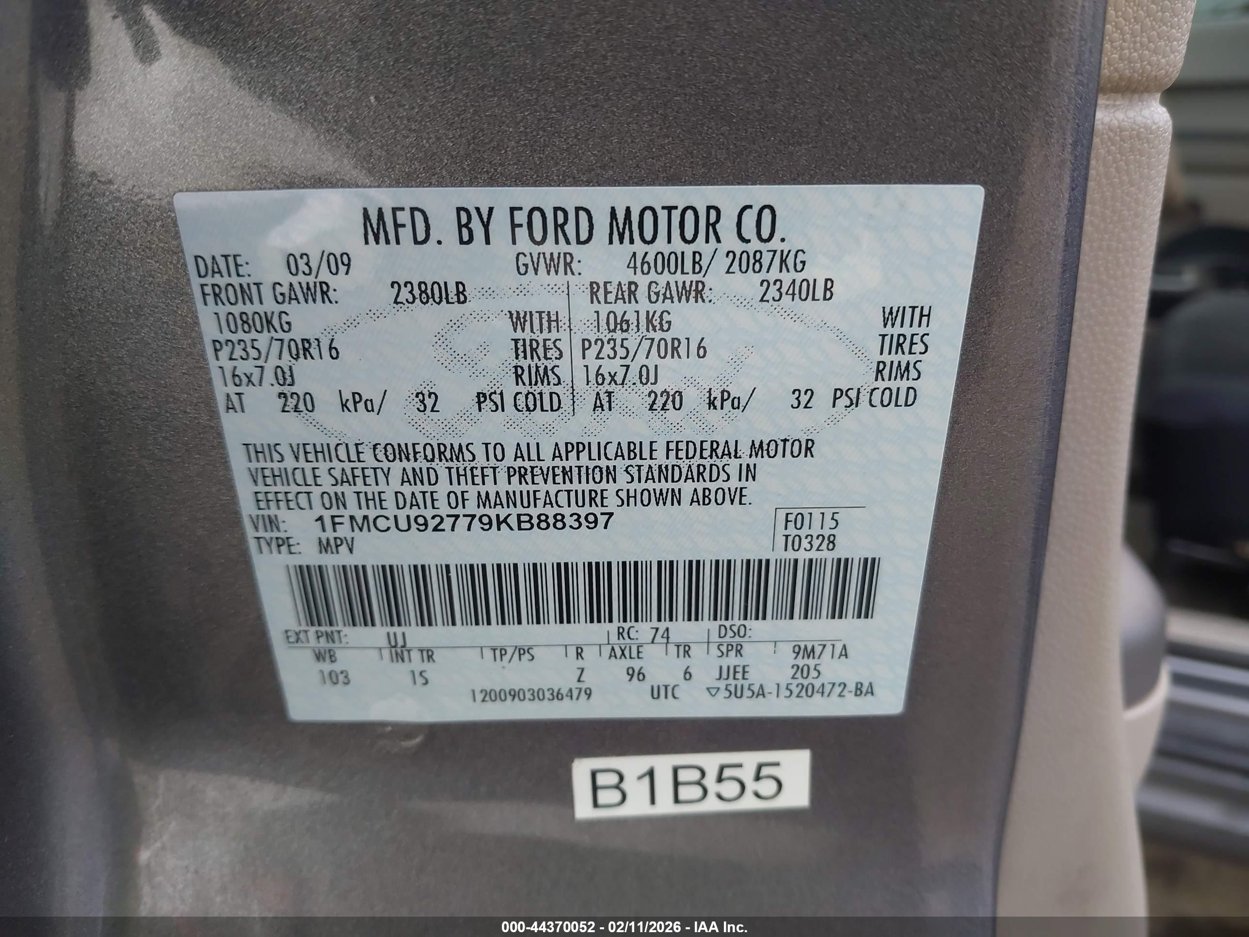 FORD ESCAPE image 9