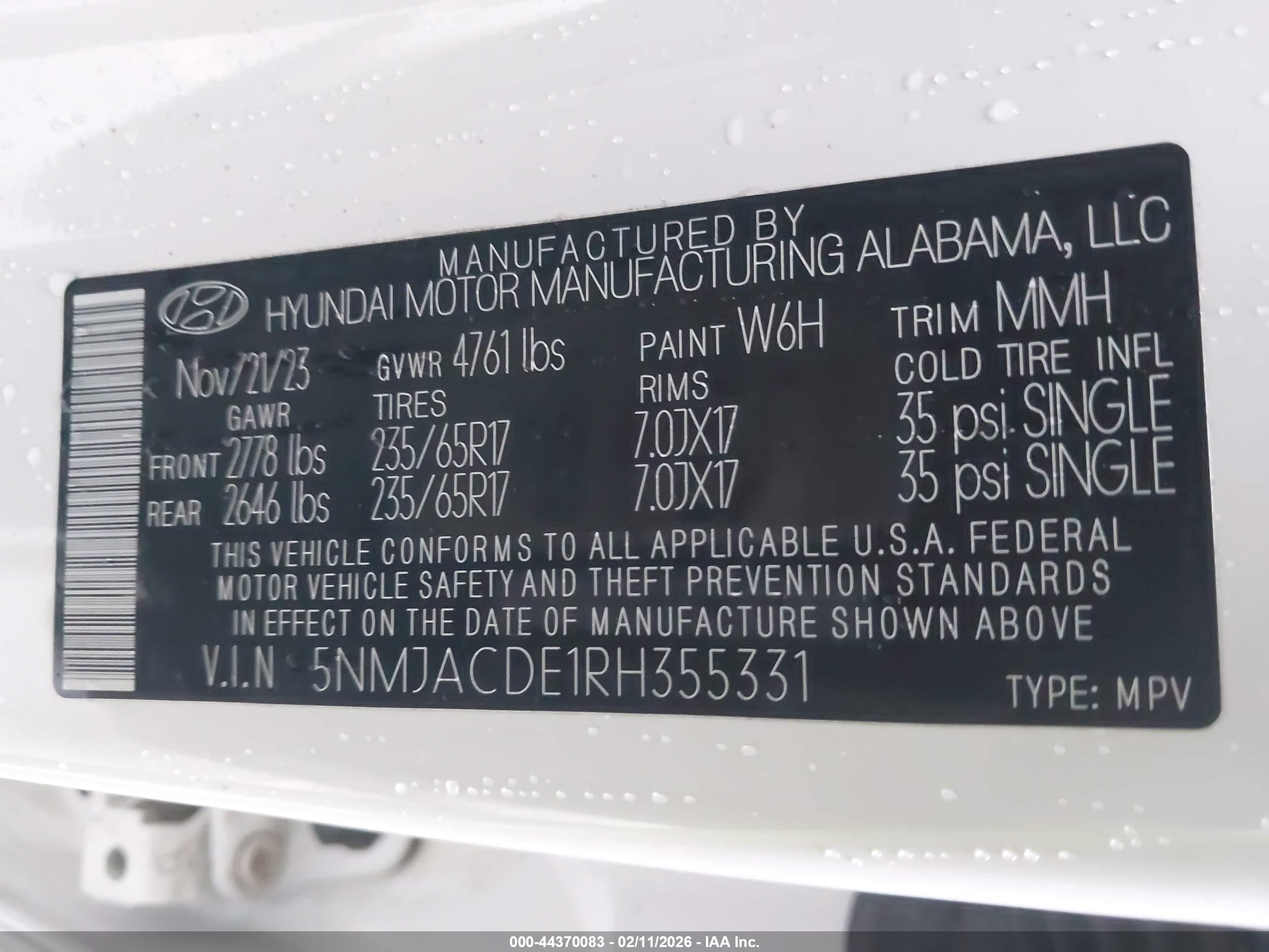HYUNDAI TUCSON image 9