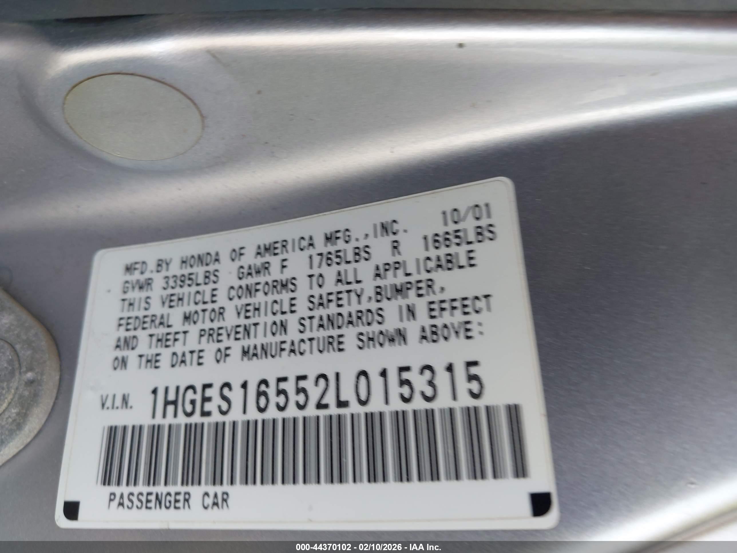 HONDA CIVIC image 9