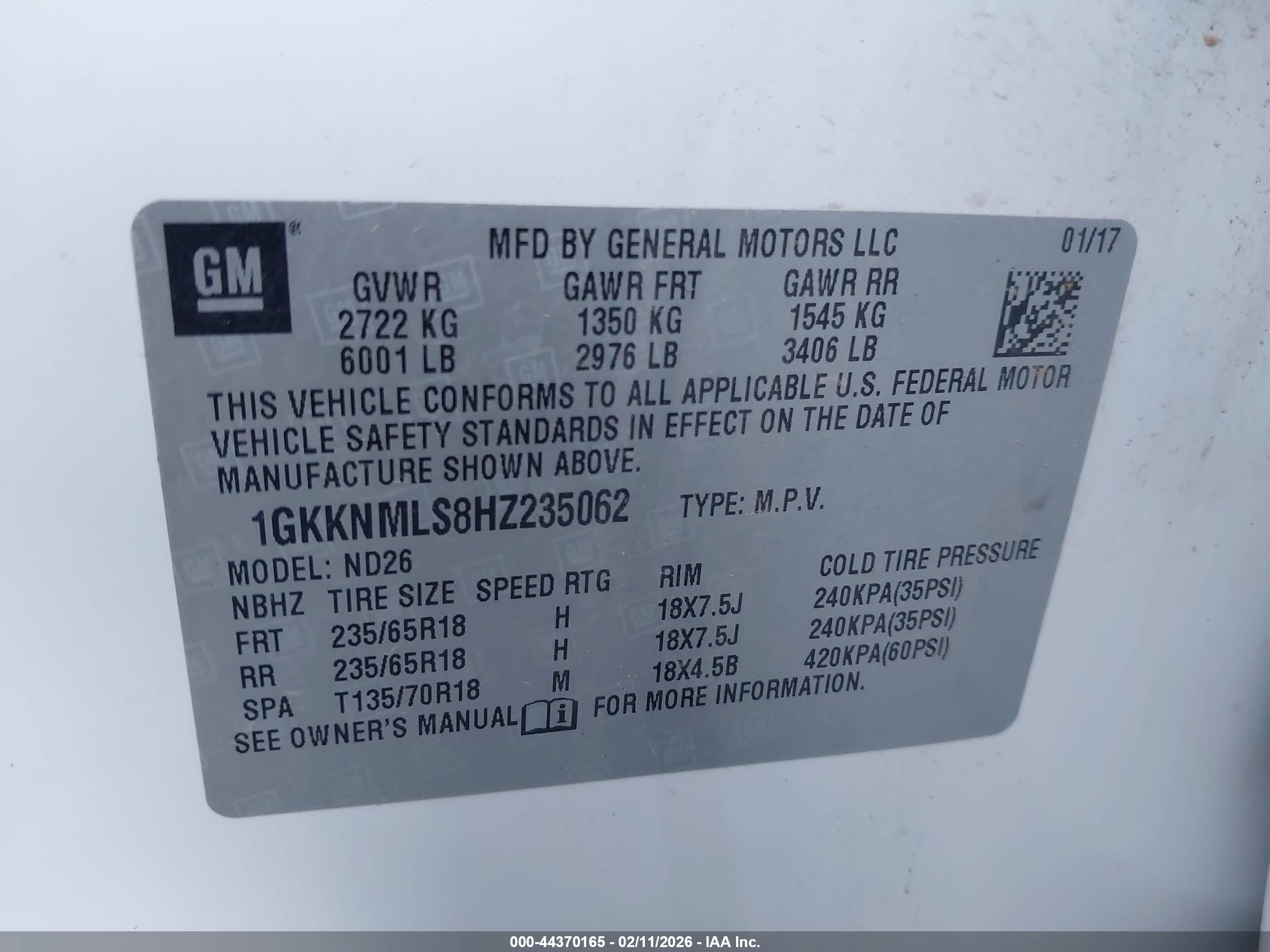 GMC ACADIA image 9