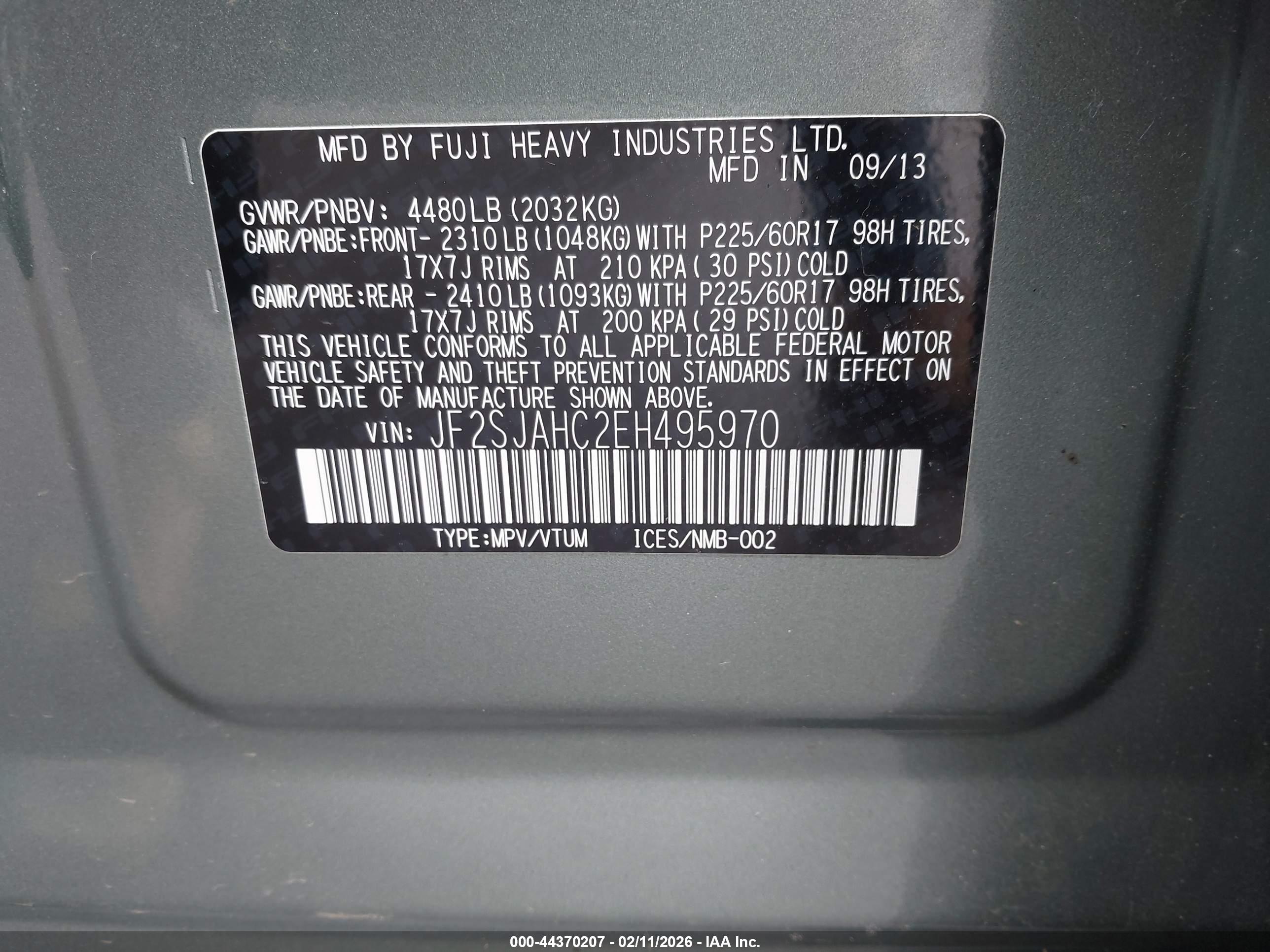 SUBARU FORESTER image 9