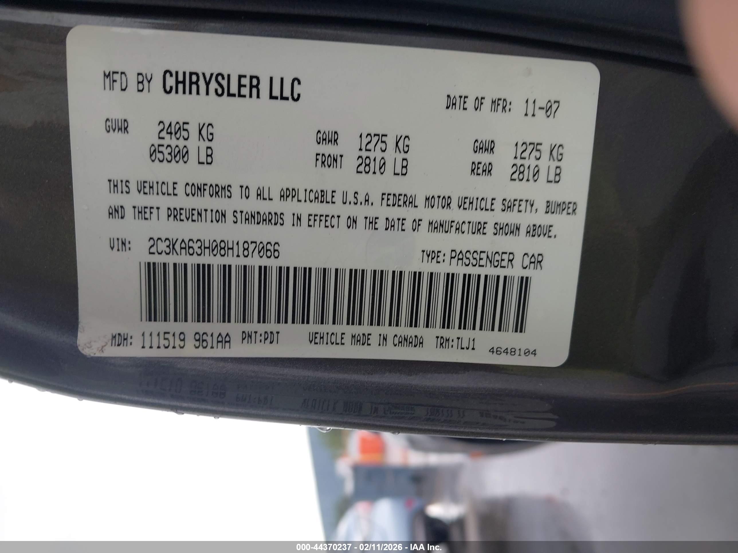 CHRYSLER 300C image 9