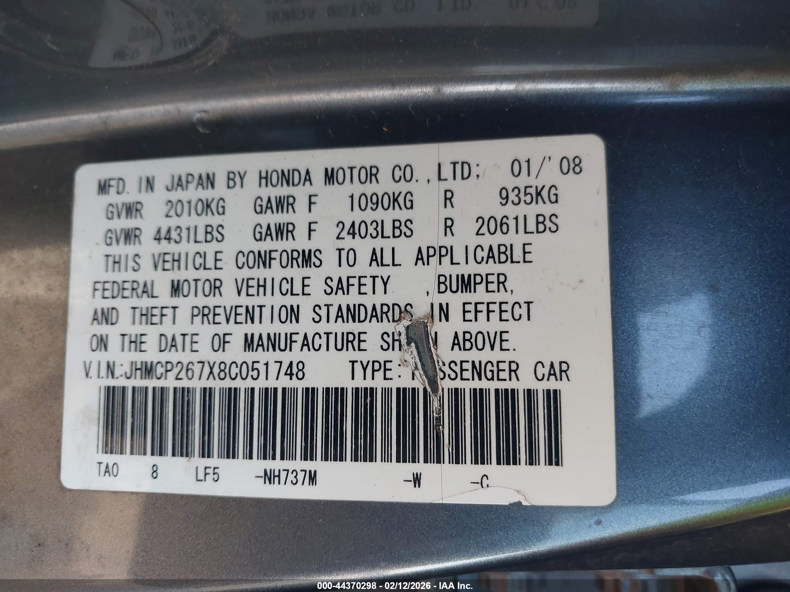HONDA ACCORD image 9
