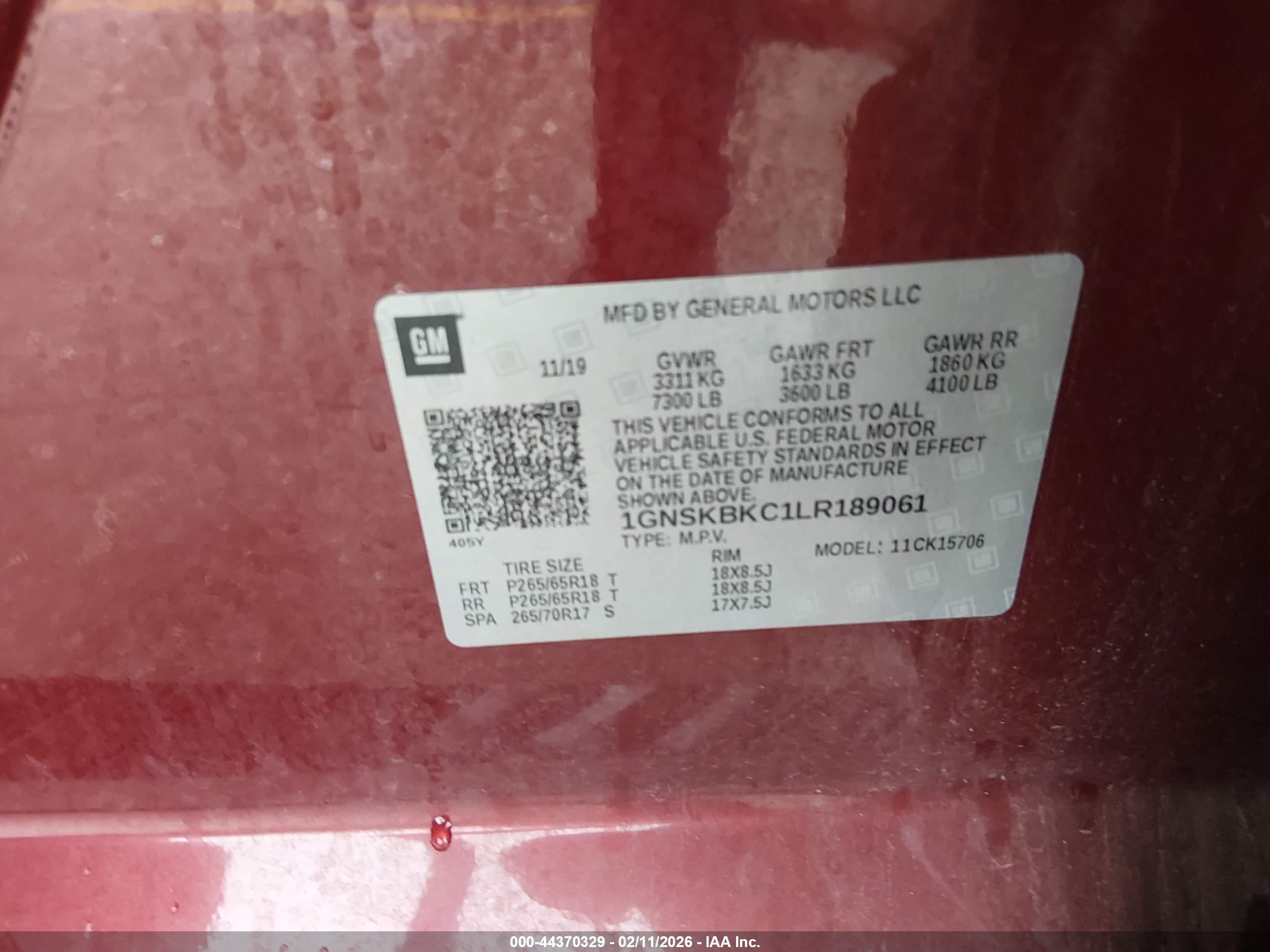 CHEVROLET TAHOE image 9