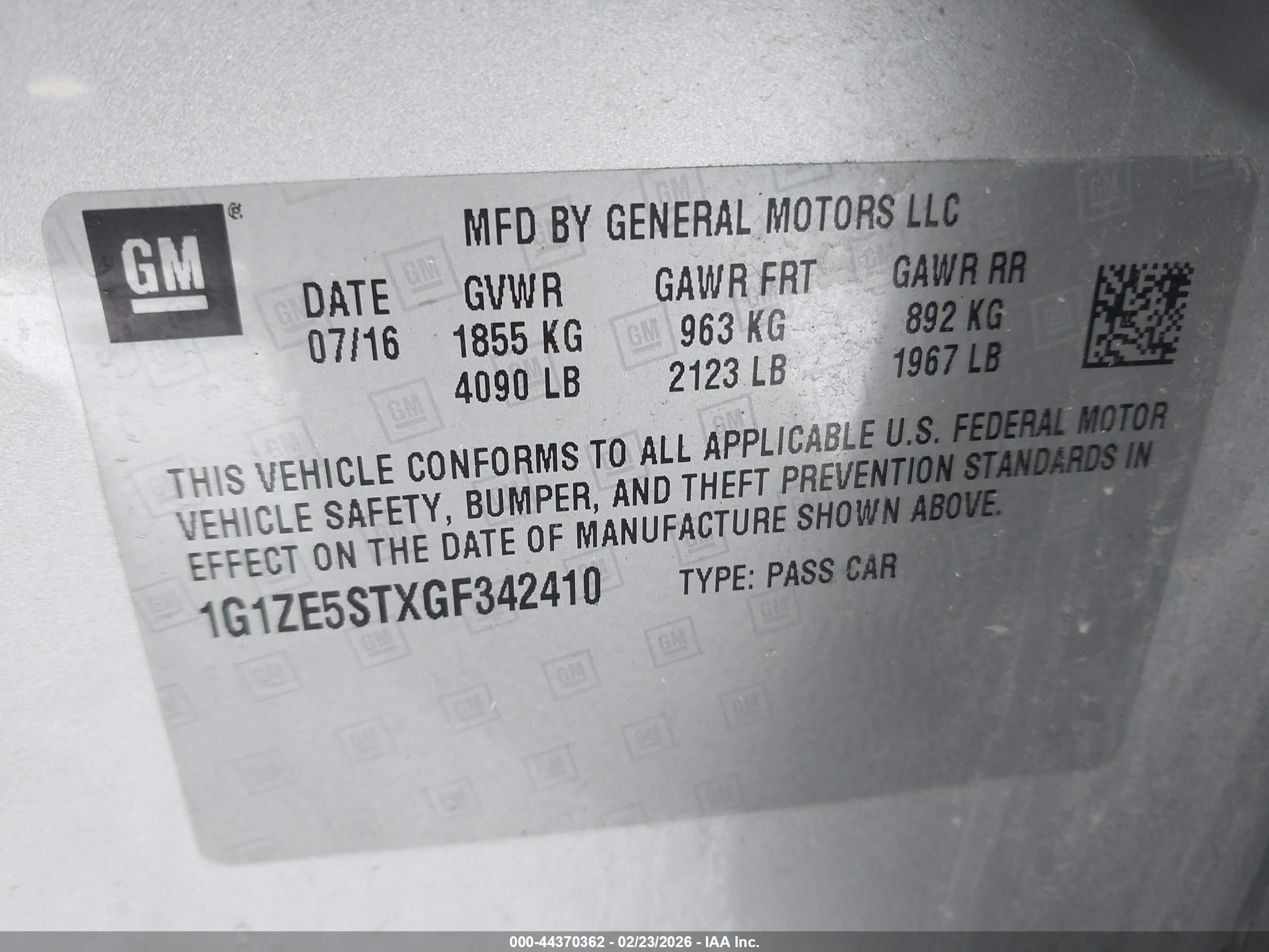 CHEVROLET MALIBU image 9