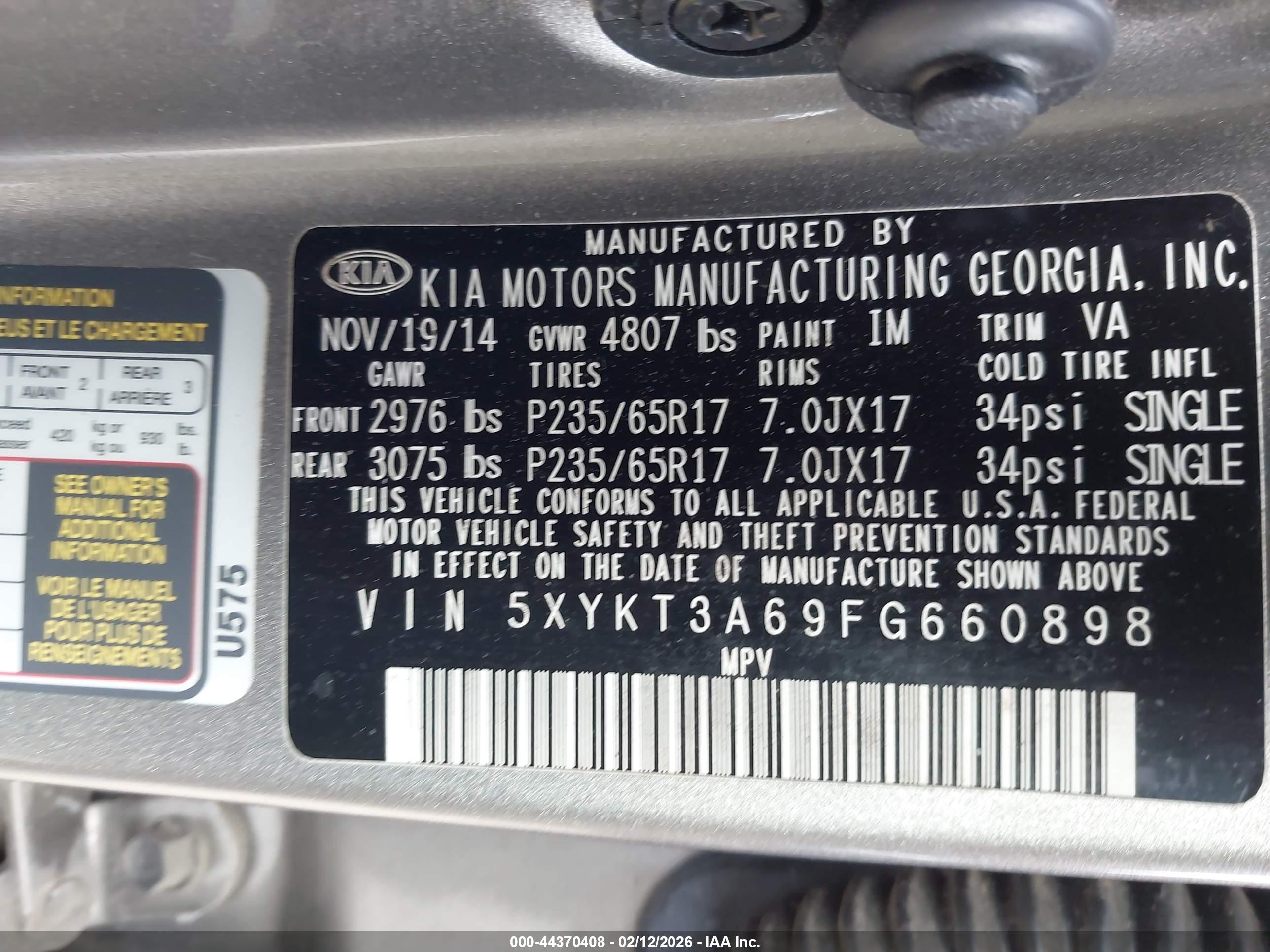 KIA SORENTO image 9