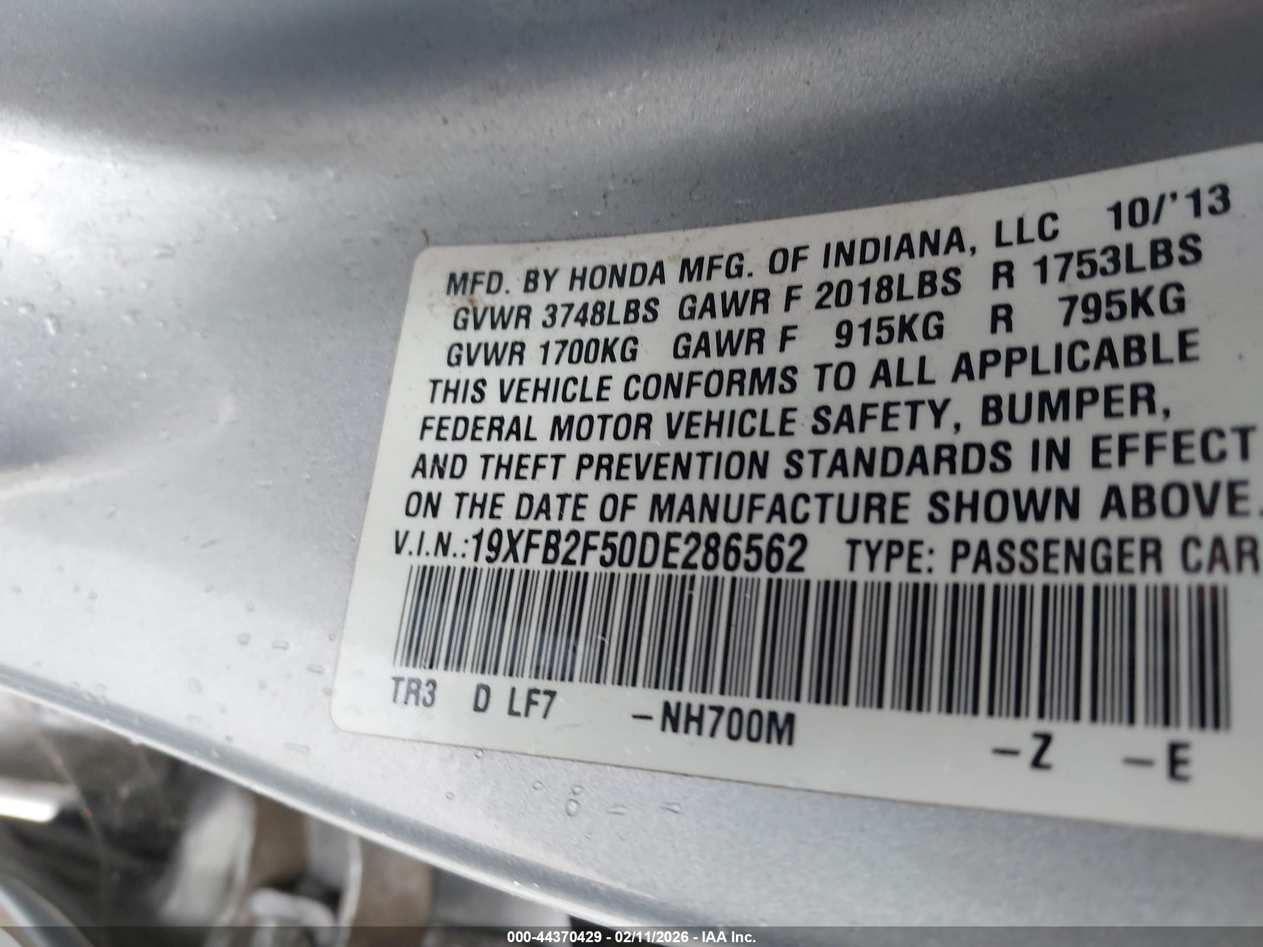 HONDA CIVIC image 9
