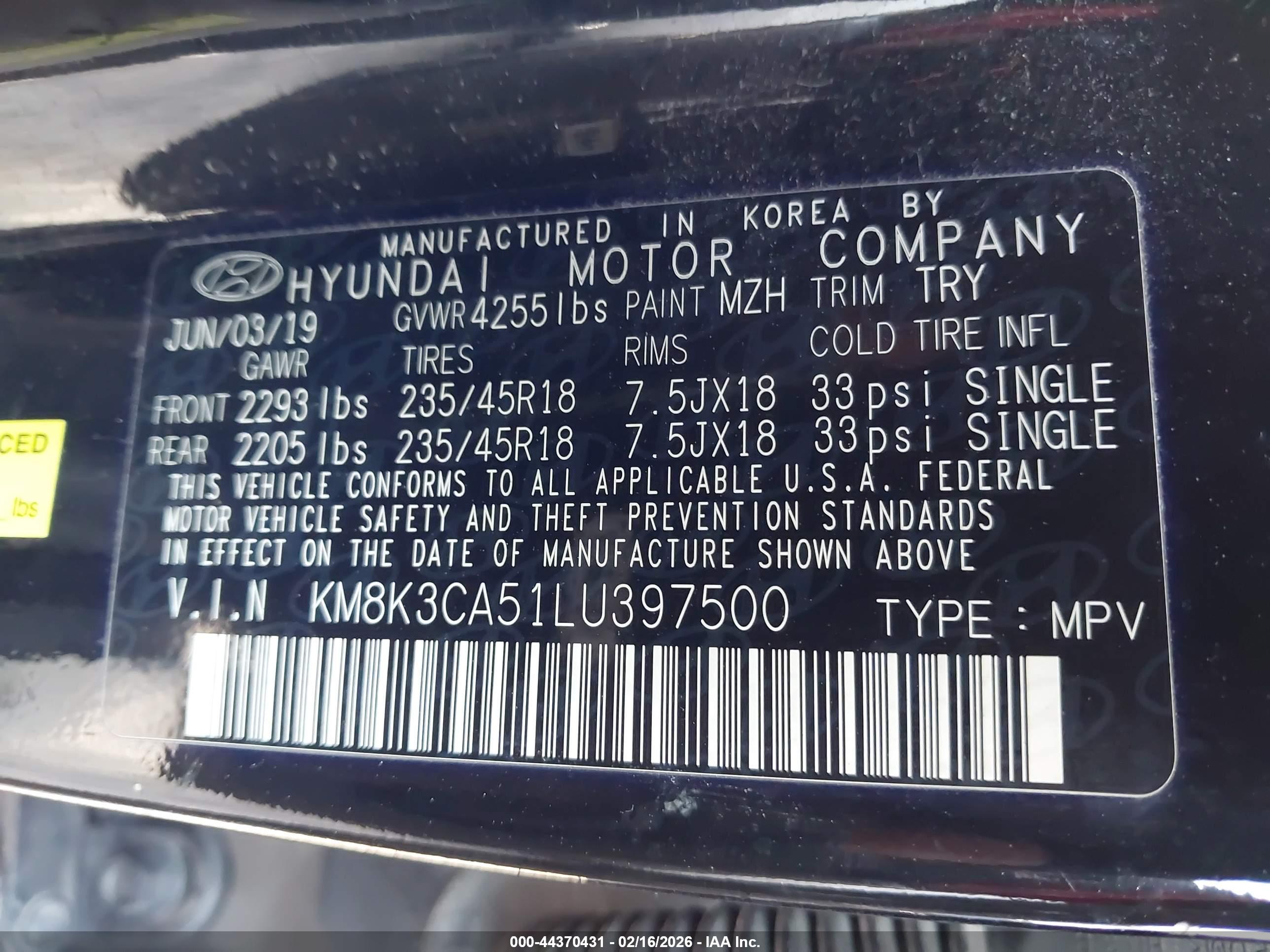 HYUNDAI KONA image 9