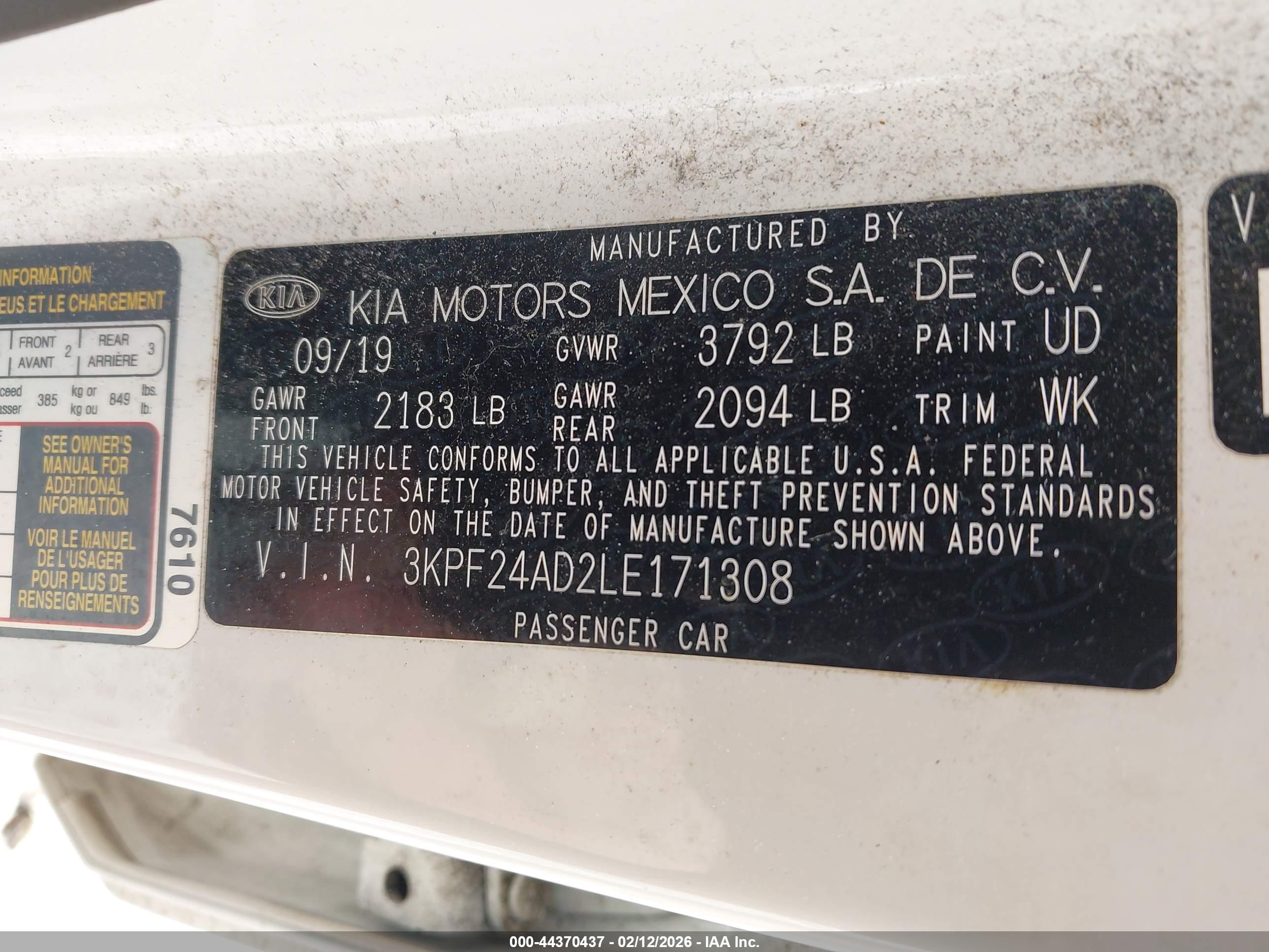 KIA FORTE image 9