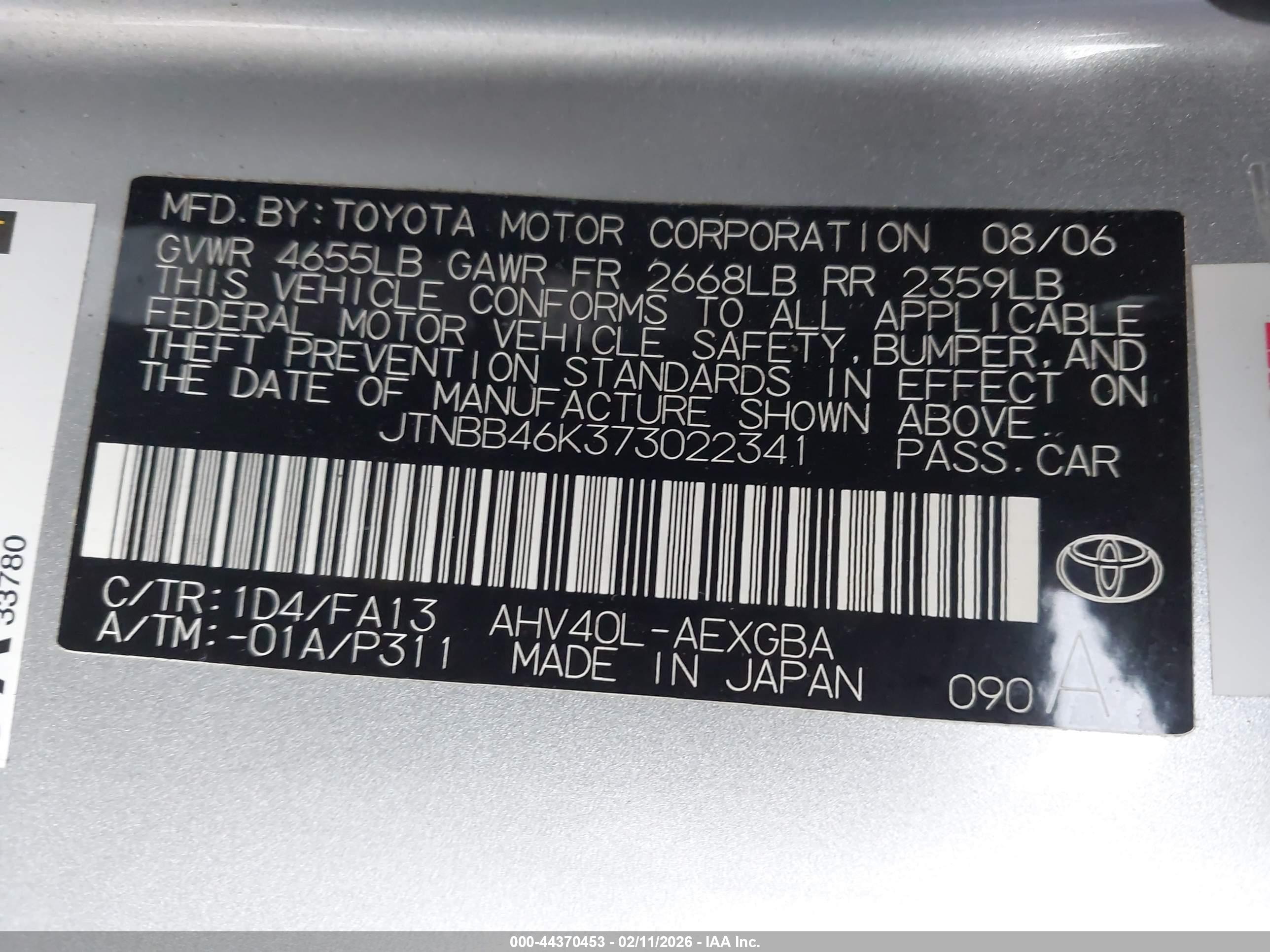 TOYOTA CAMRY image 9