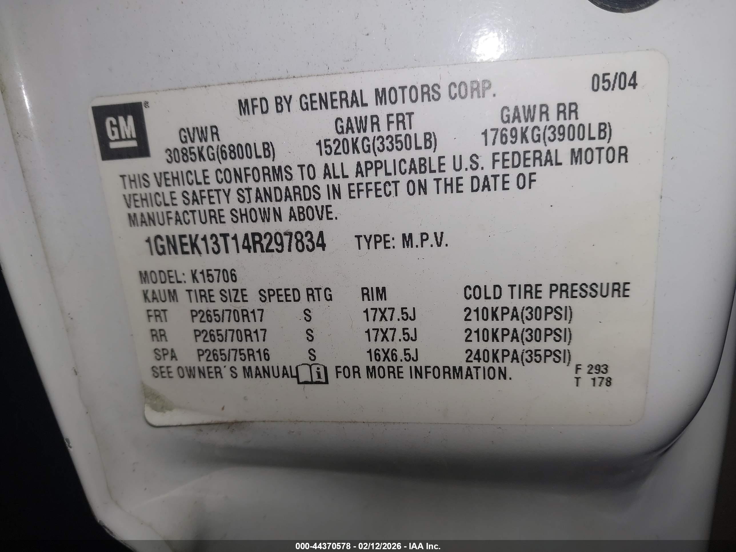 CHEVROLET TAHOE image 9