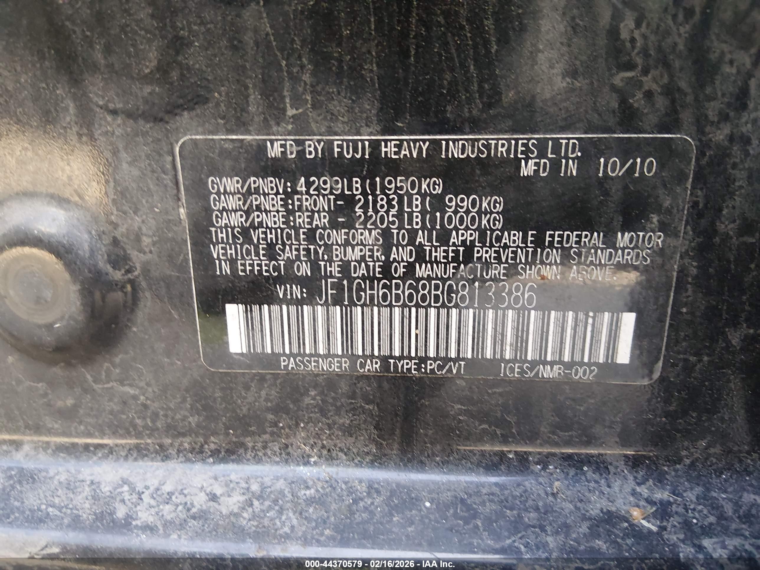 SUBARU IMPREZA image 9