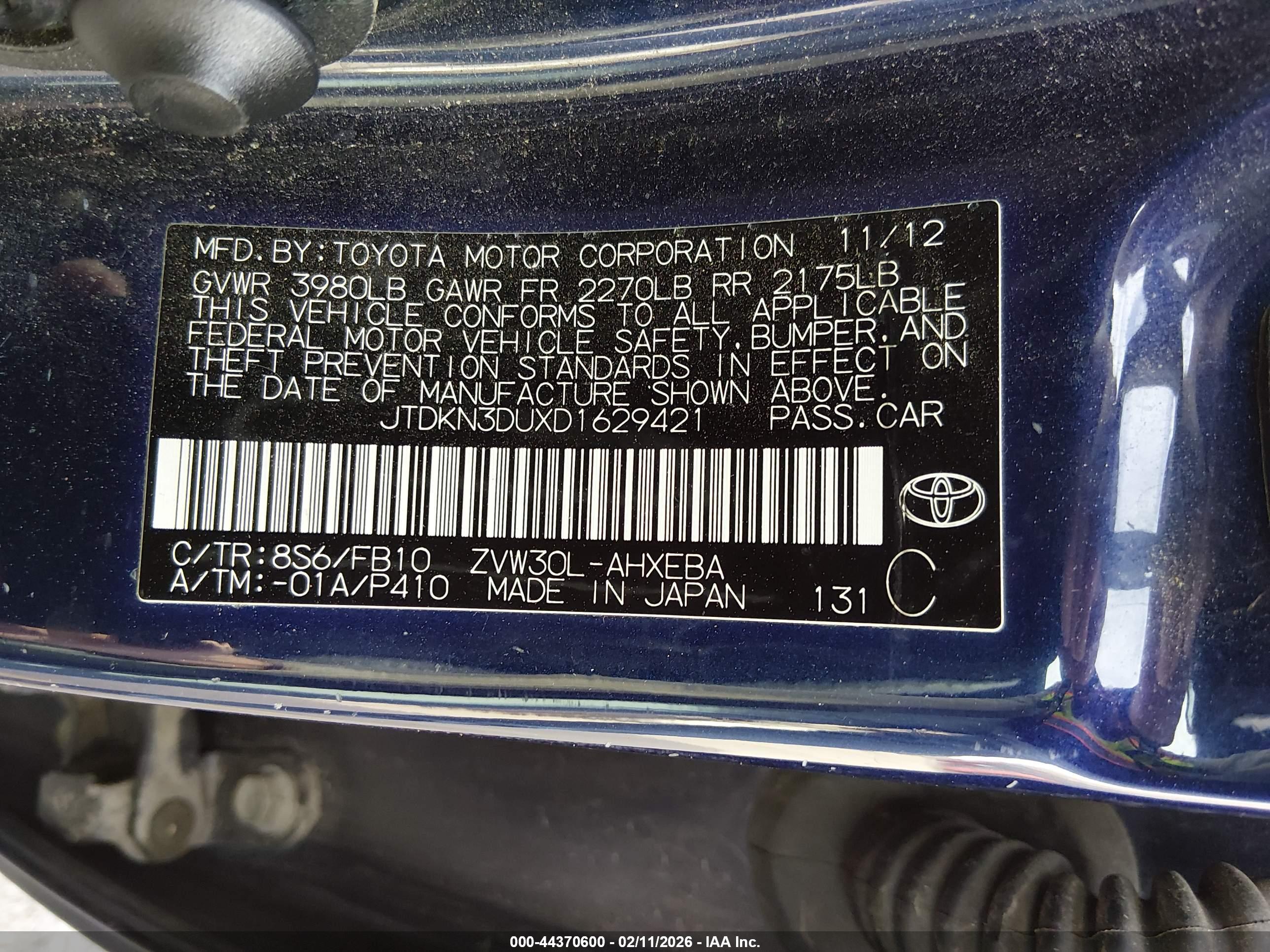 TOYOTA PRIUS image 9